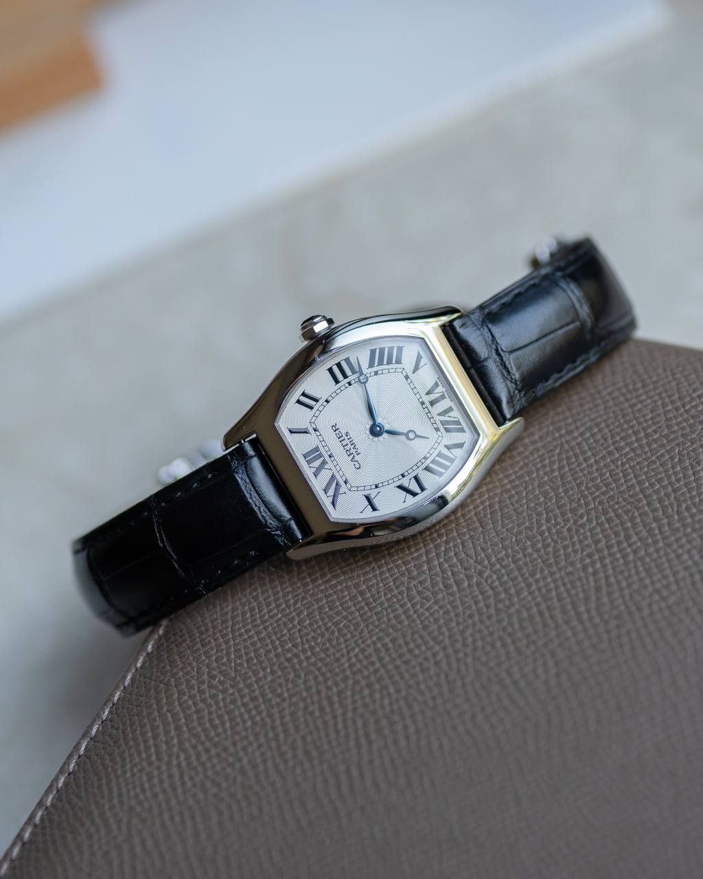 Cartier Tortue Platinum CPCP "Collection Prive", full set