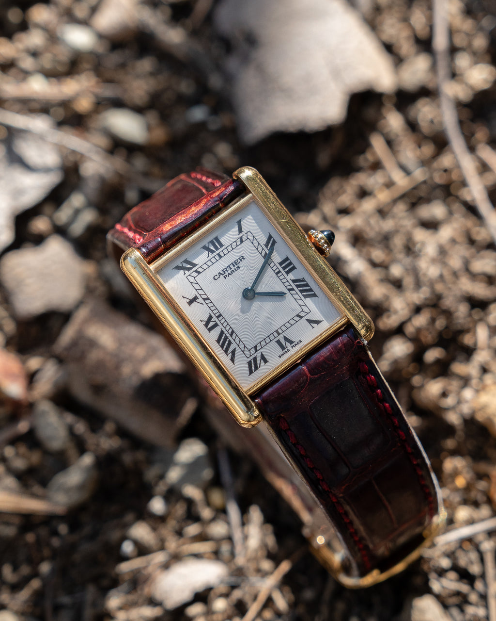 Cartier CPCP "Collection Prive", Tank Louis ref 1600 in yellow gold,  full set