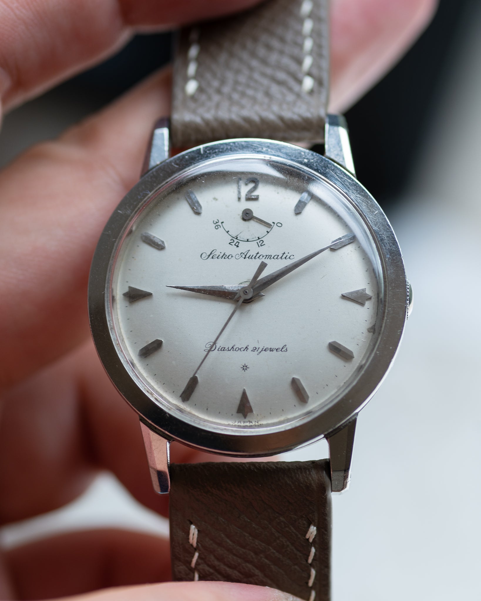 Seiko 11a Indicator "Special Dial" in Stainless Steel March 1959