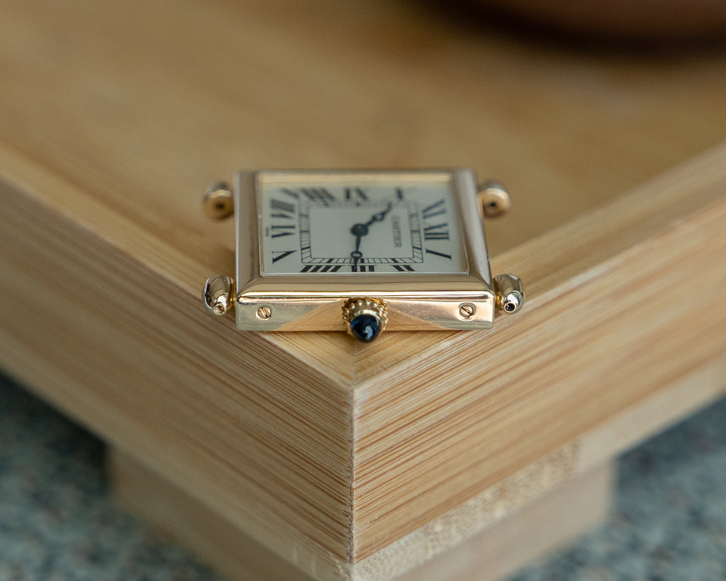 Cartier Tank Obus in yellow gold reference 1630-2