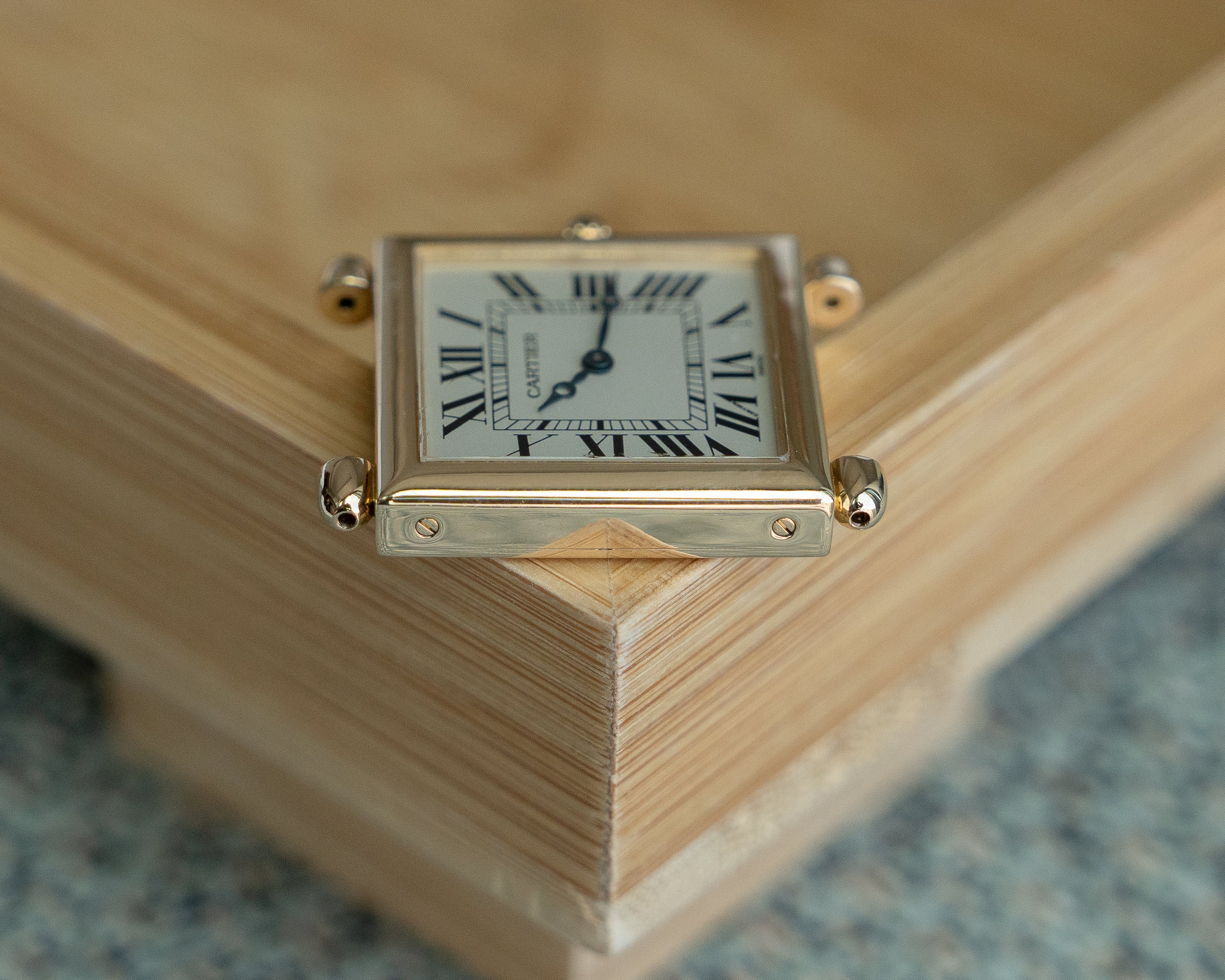 Cartier Tank Obus in yellow gold reference 1630-2