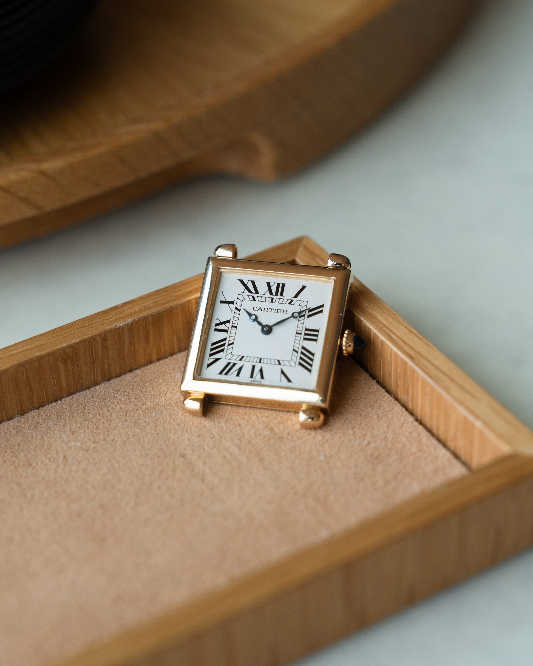 Cartier Tank Obus in yellow gold reference 1630-2