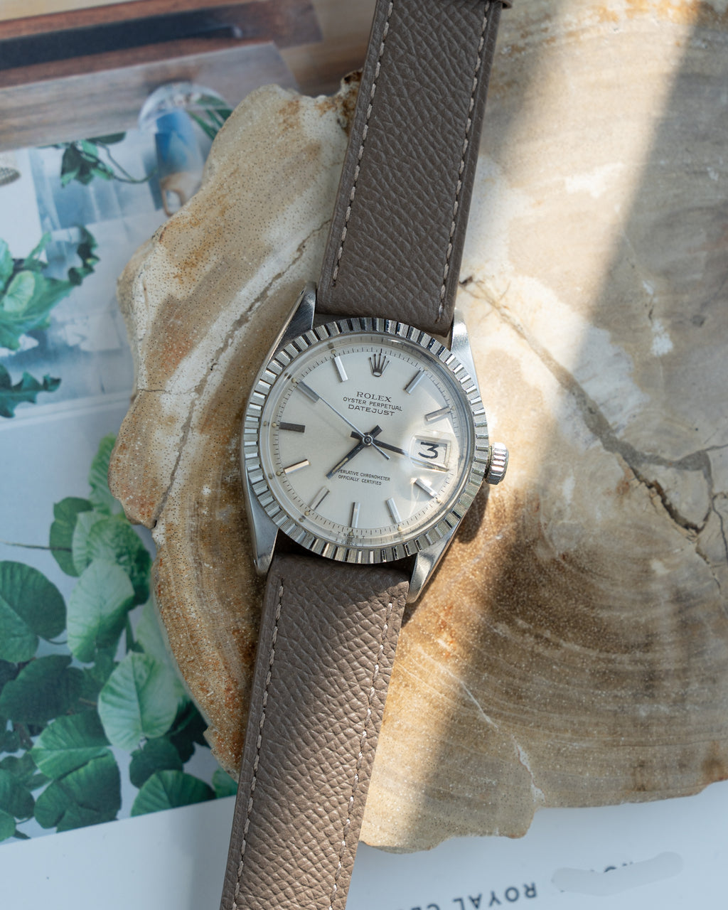 Rolex Datejust ref 1603 in steel, silver dial