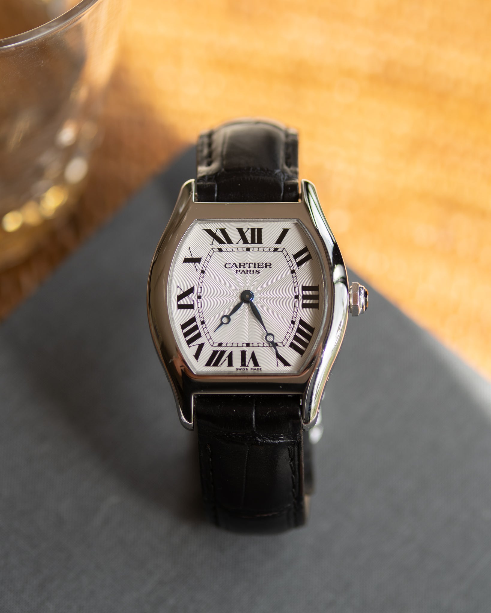 Cartier Tortue Platinum CPCP "Collection Prive", full set