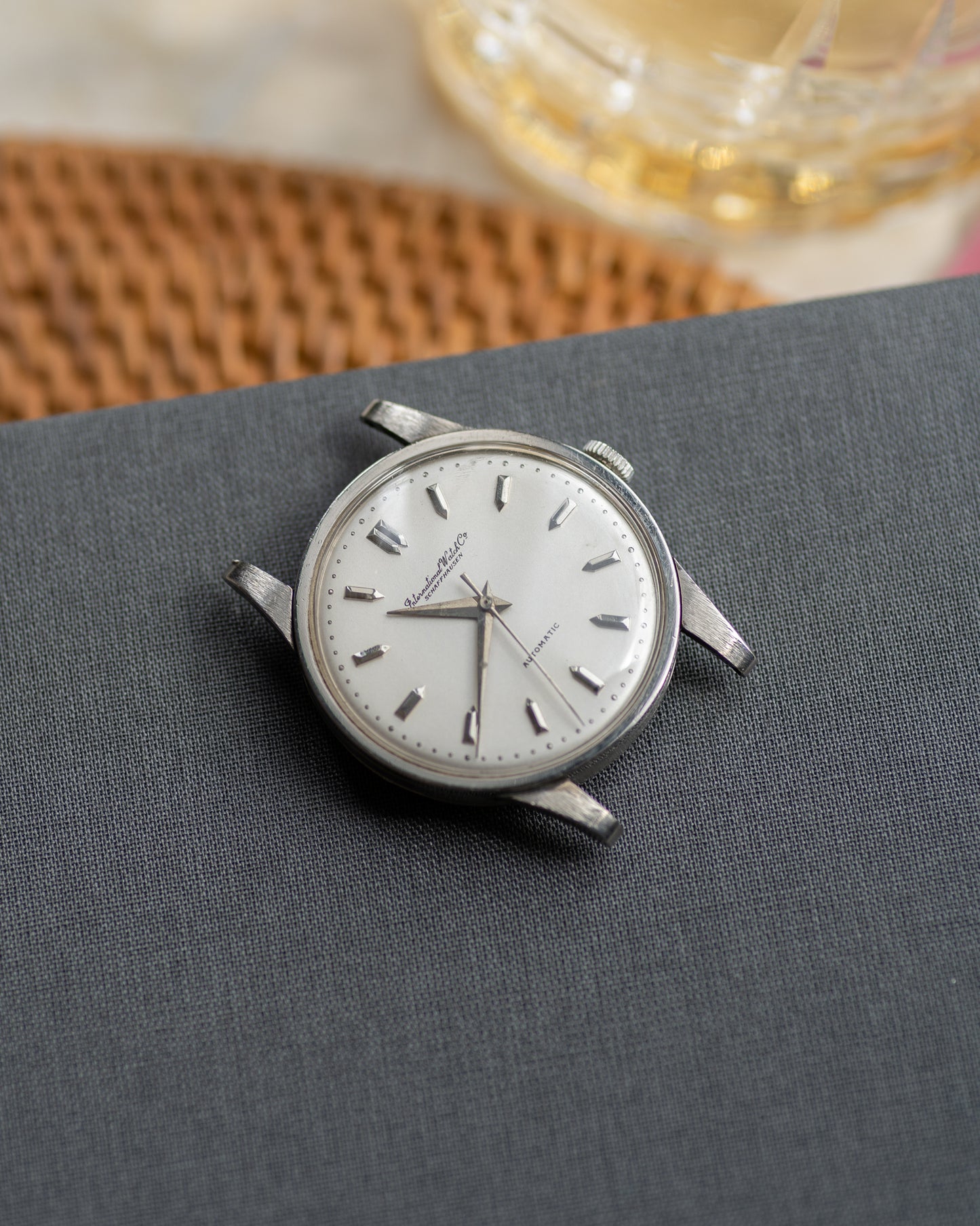 IWC in Platinum- made in Japan case- cal. 853 from 1965