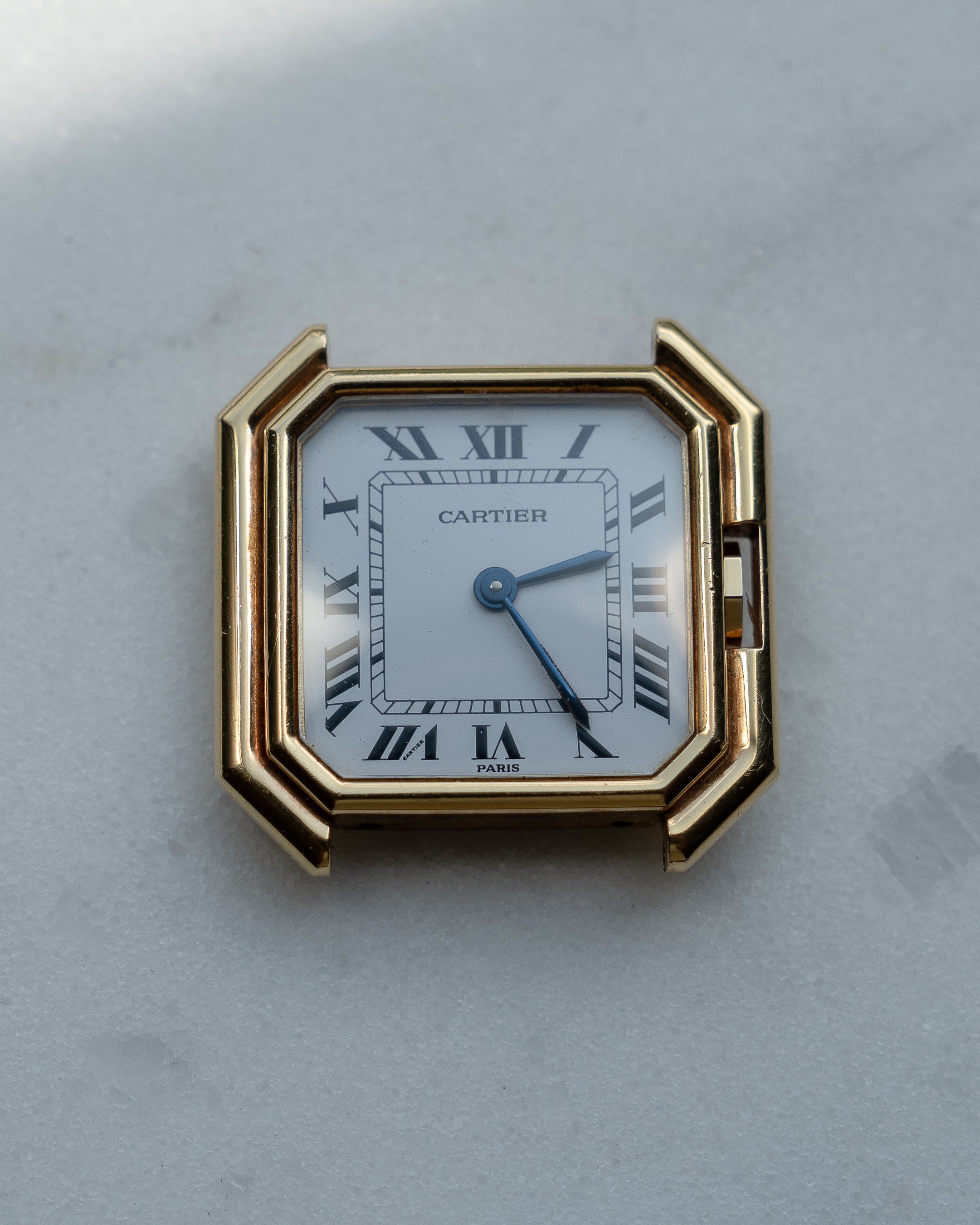Cartier Ceinture in 18k Yellow Gold, Paris dial, LM - mechanical movement - box & papers