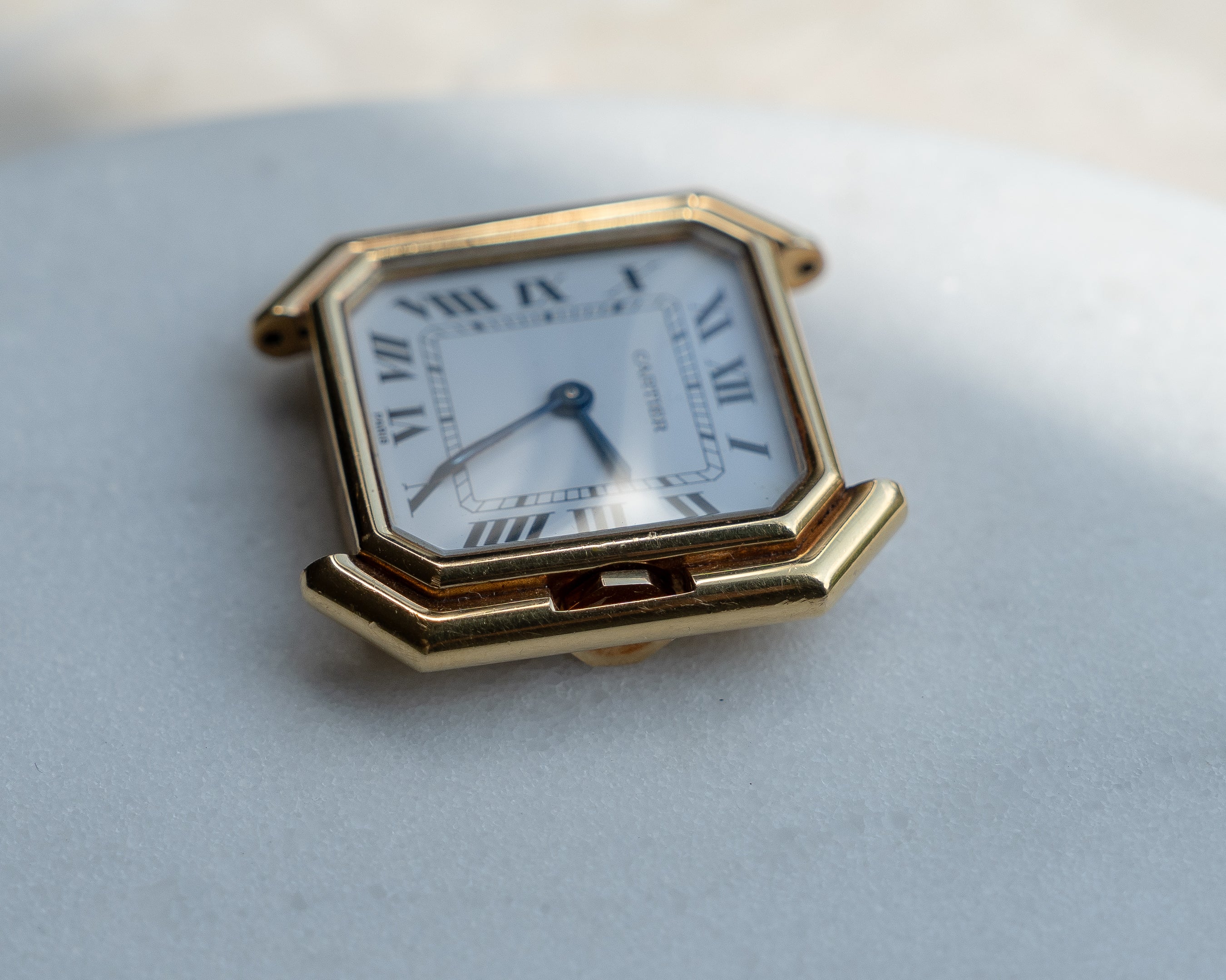 Cartier Ceinture in 18k Yellow Gold, Paris dial, LM - mechanical movement - box & papers