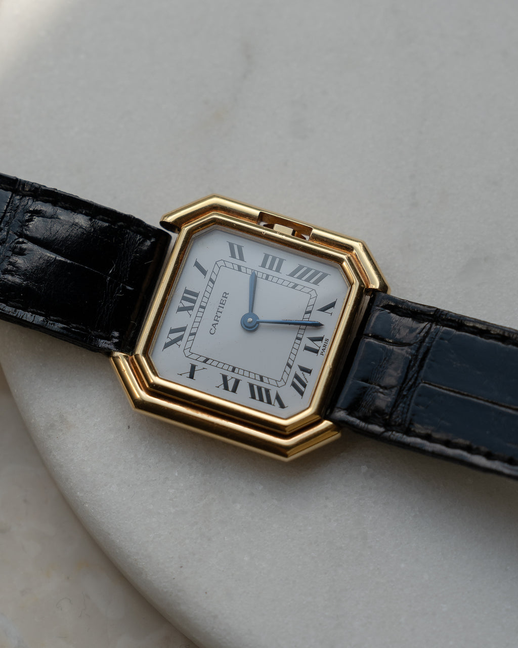 Cartier Ceinture Large size, 18k Yellow Gold, Paris dial, ref 78099 - mechanical movement
