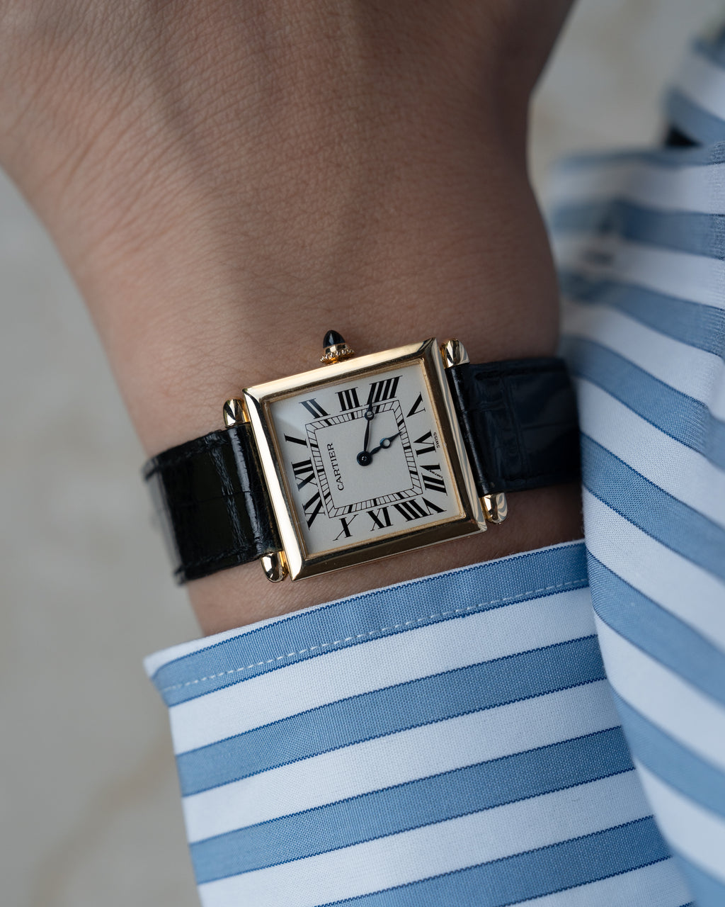Cartier Tank Obus in yellow gold reference 1630-2