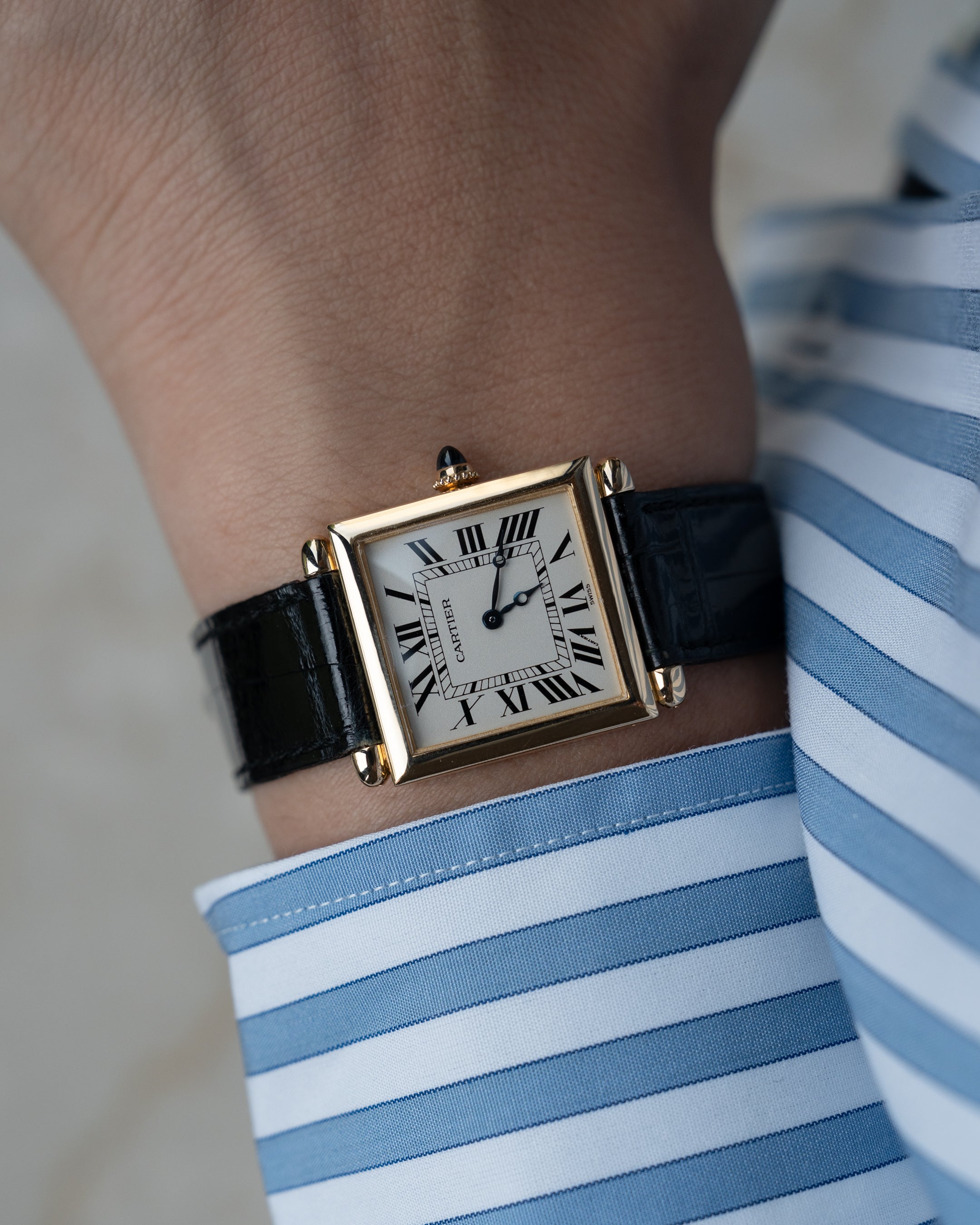 Cartier Tank Obus in yellow gold reference 1630-2