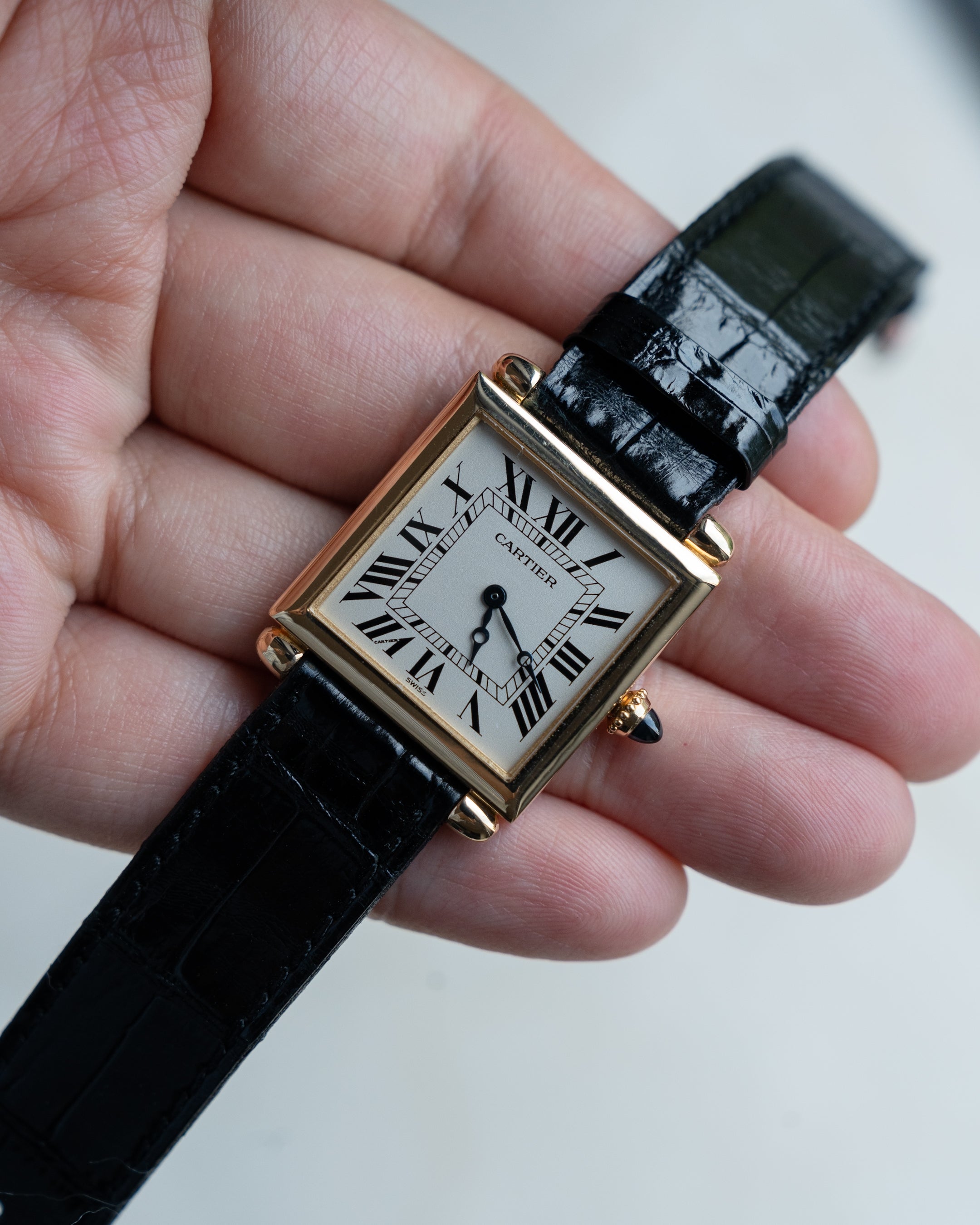 Cartier Tank Obus in yellow gold reference 1630-2