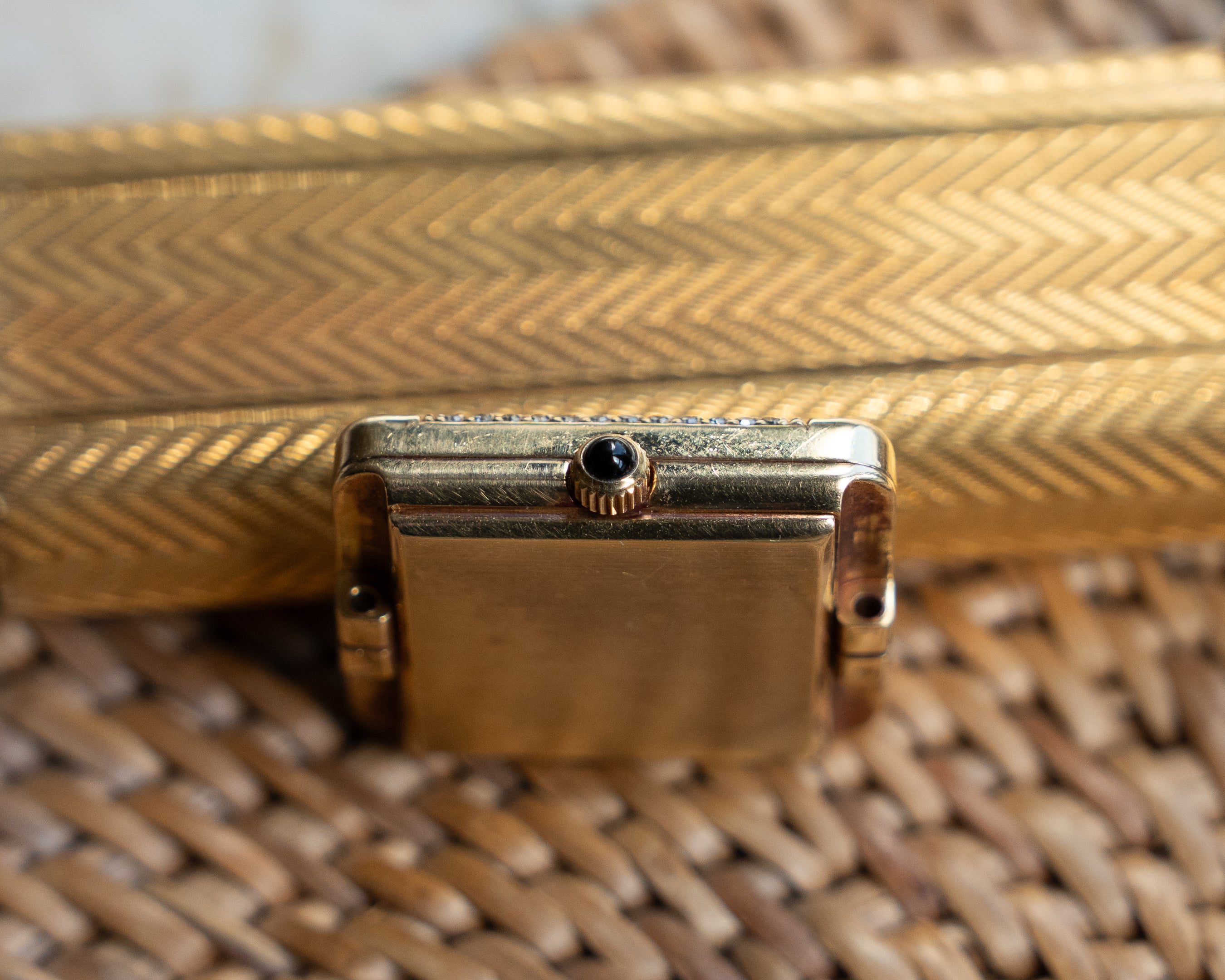 Patek Philippe reference 4311, onyx dial, diamond yellow gold case, caliber 16-250