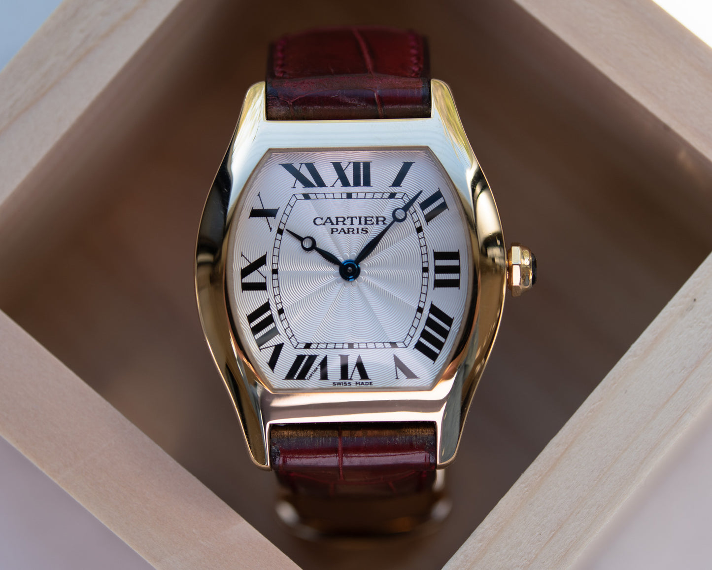 Cartier Tortue LM Yellow gold CPCP "Collection Prive"