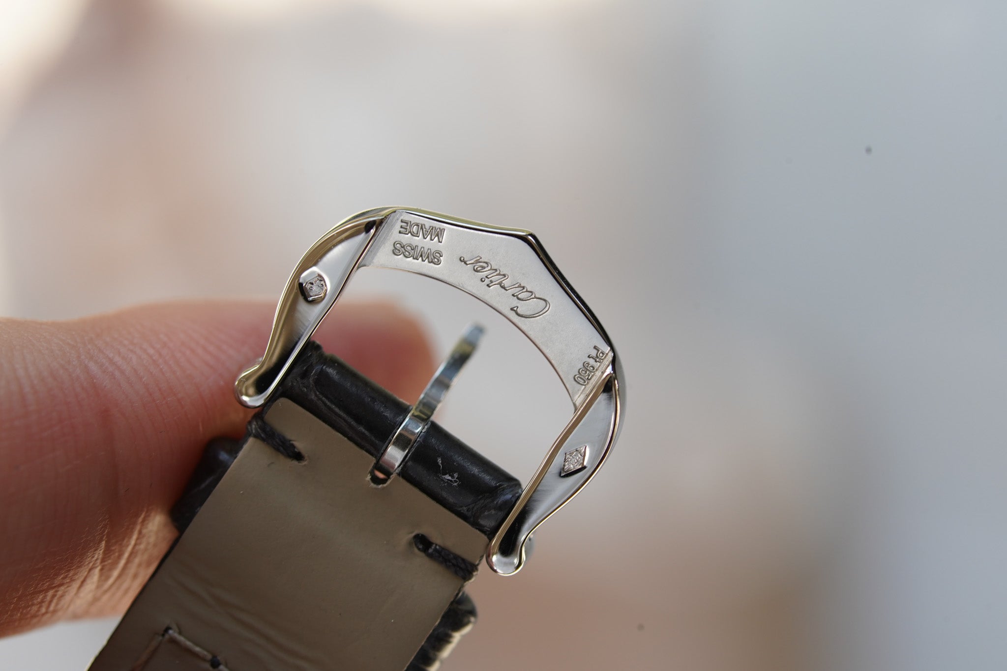 Cartier Tonneau Platinum from Collection Prive, limited edition 100 pieces