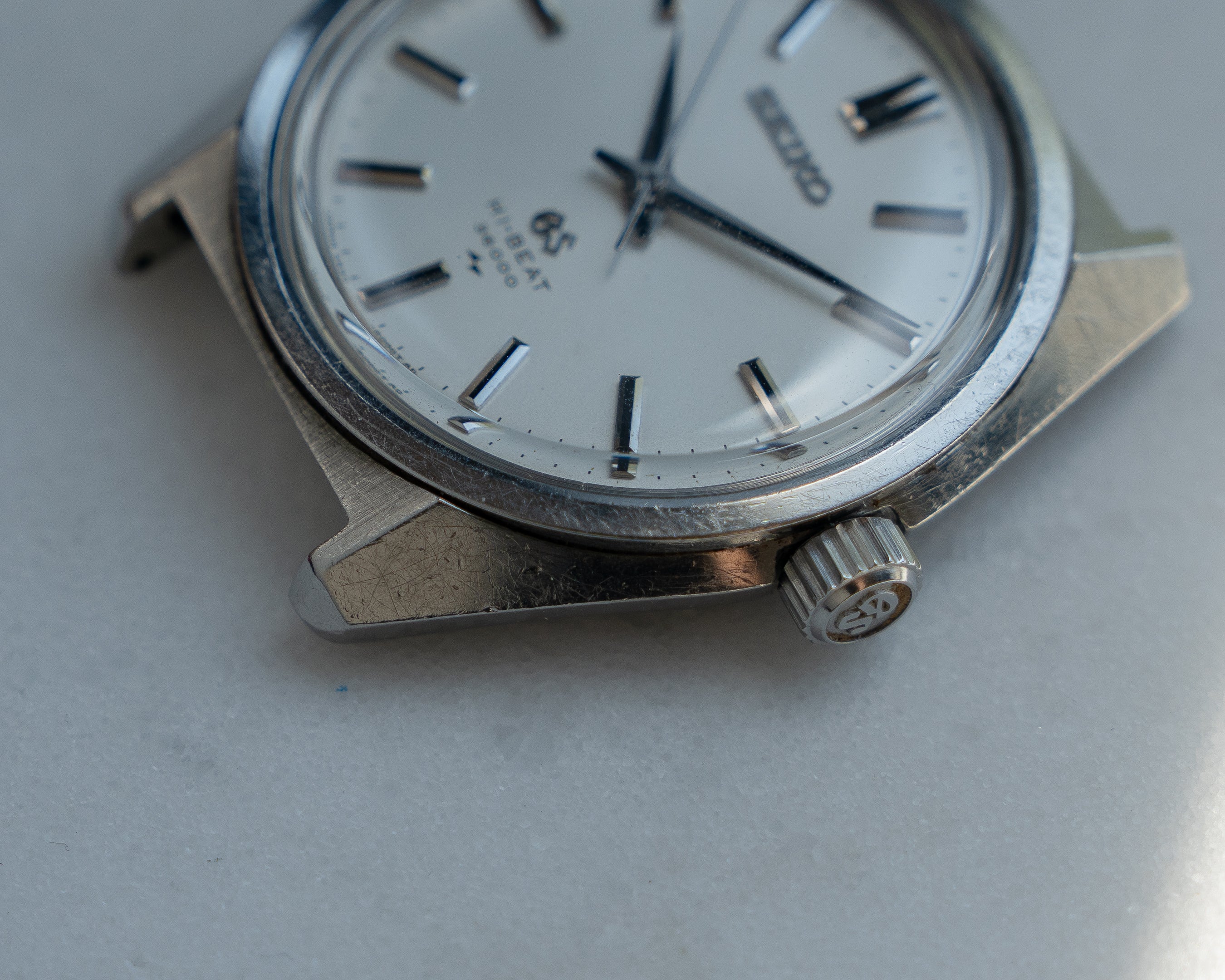 Grand Seiko 4520-8000 hibeat in Steel from September 1968