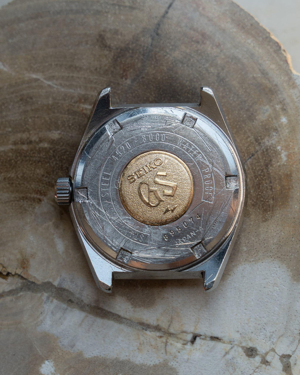 Grand Seiko 4520-8000 hibeat in Steel from September 1968