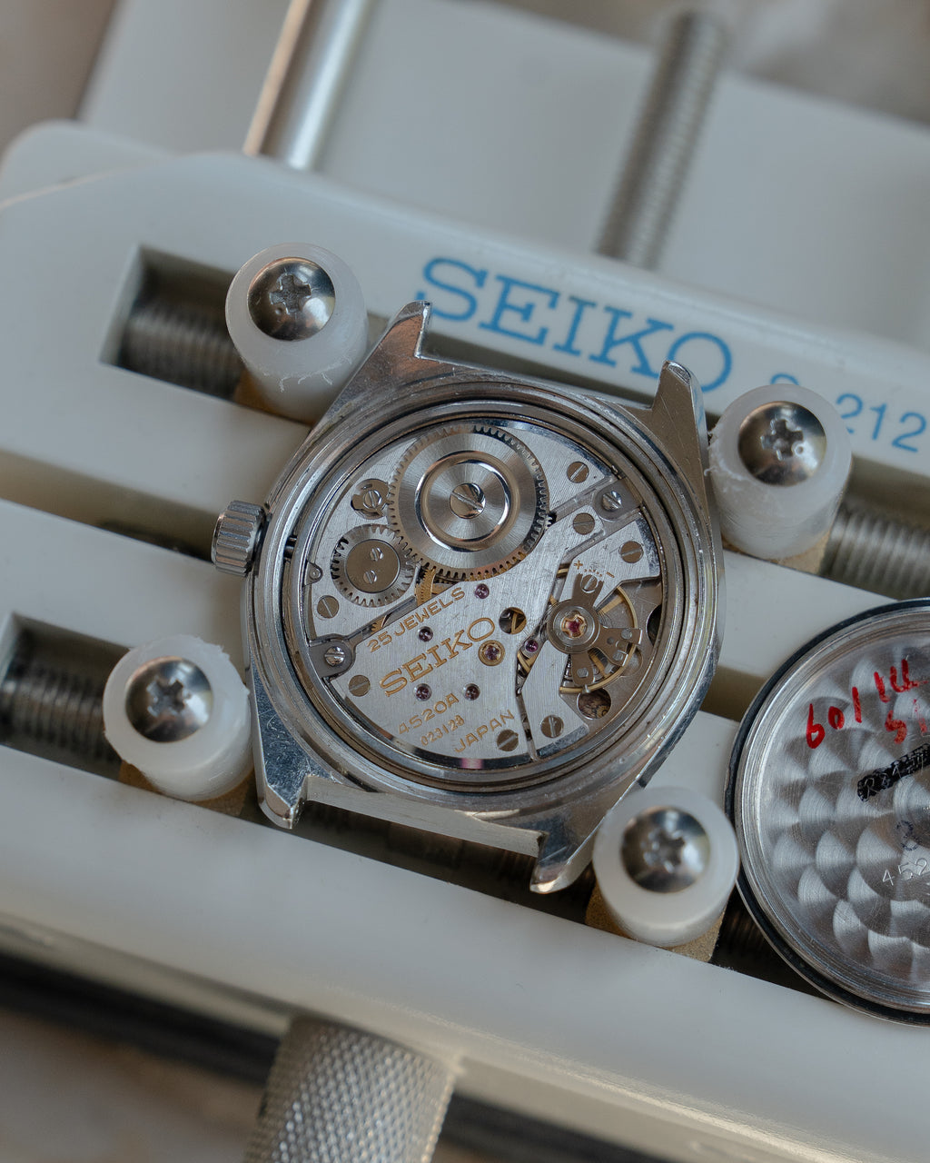 Grand Seiko 4520-8000 hibeat in Steel from September 1968