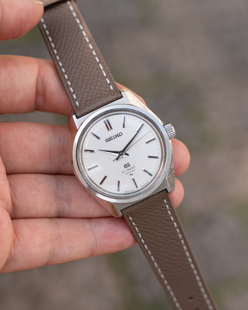 Grand Seiko 4520-8000 hibeat in Steel from September 1968