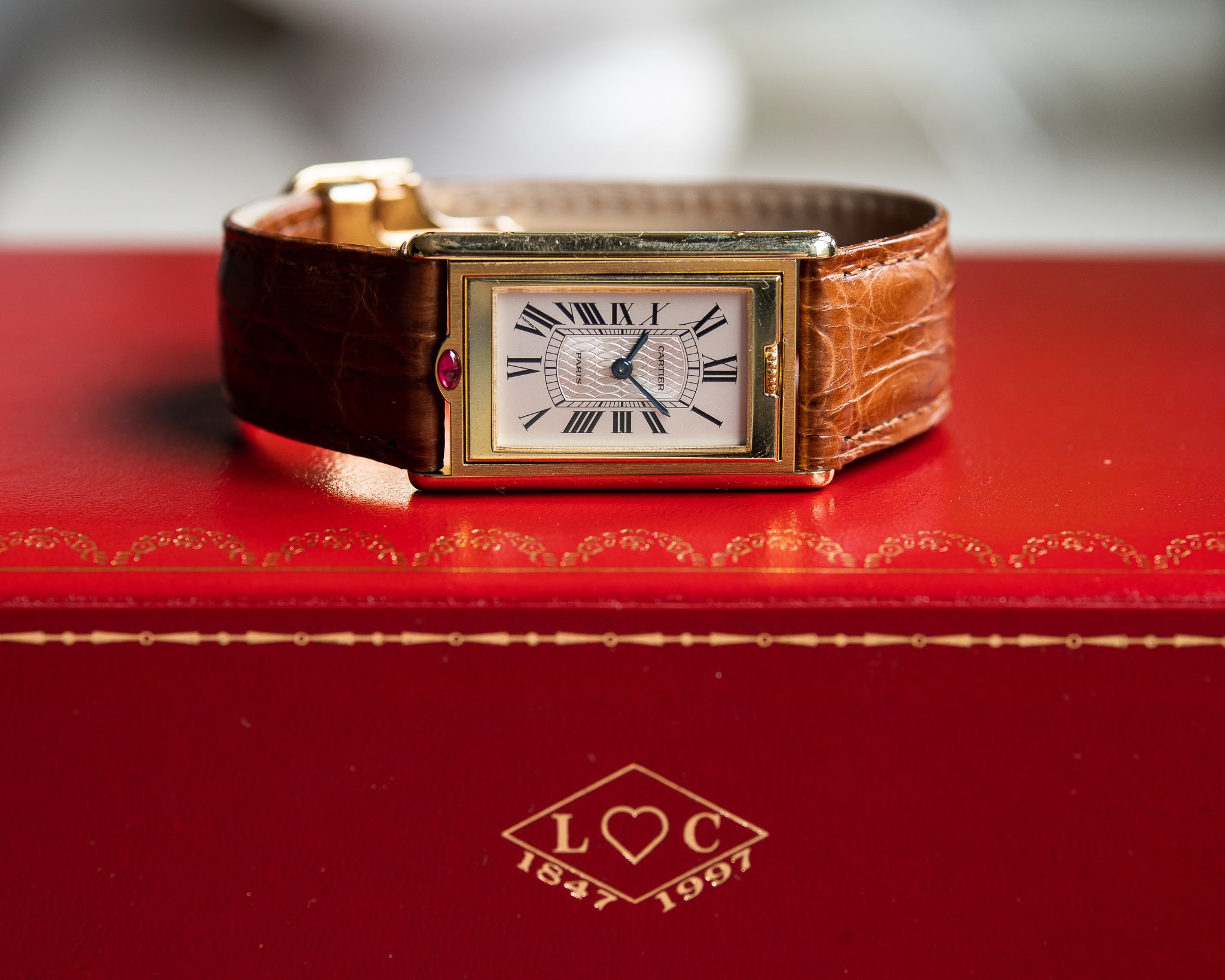 Cartier tank basculante sale