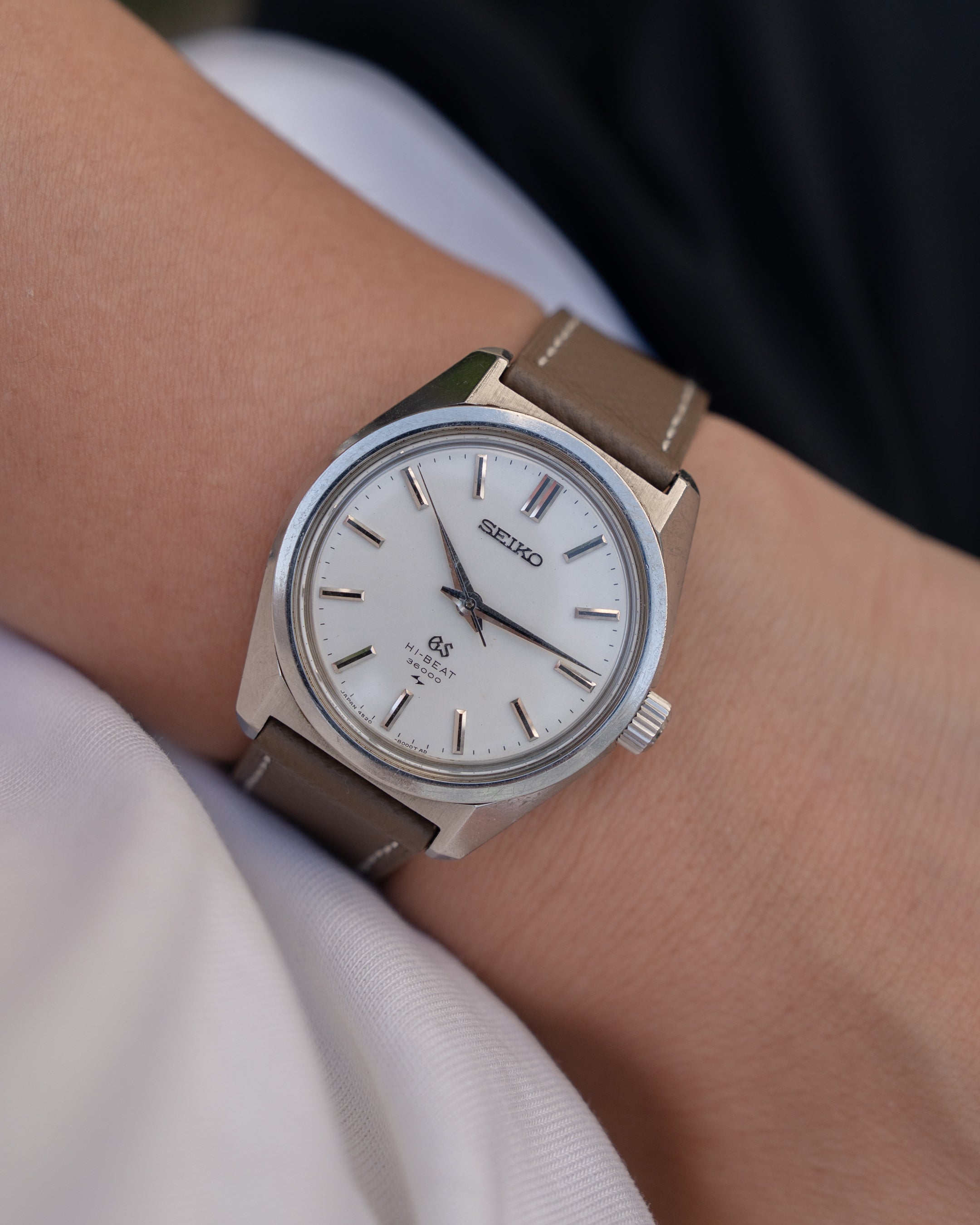Grand Seiko 4520-8000 hibeat in Steel from September 1968