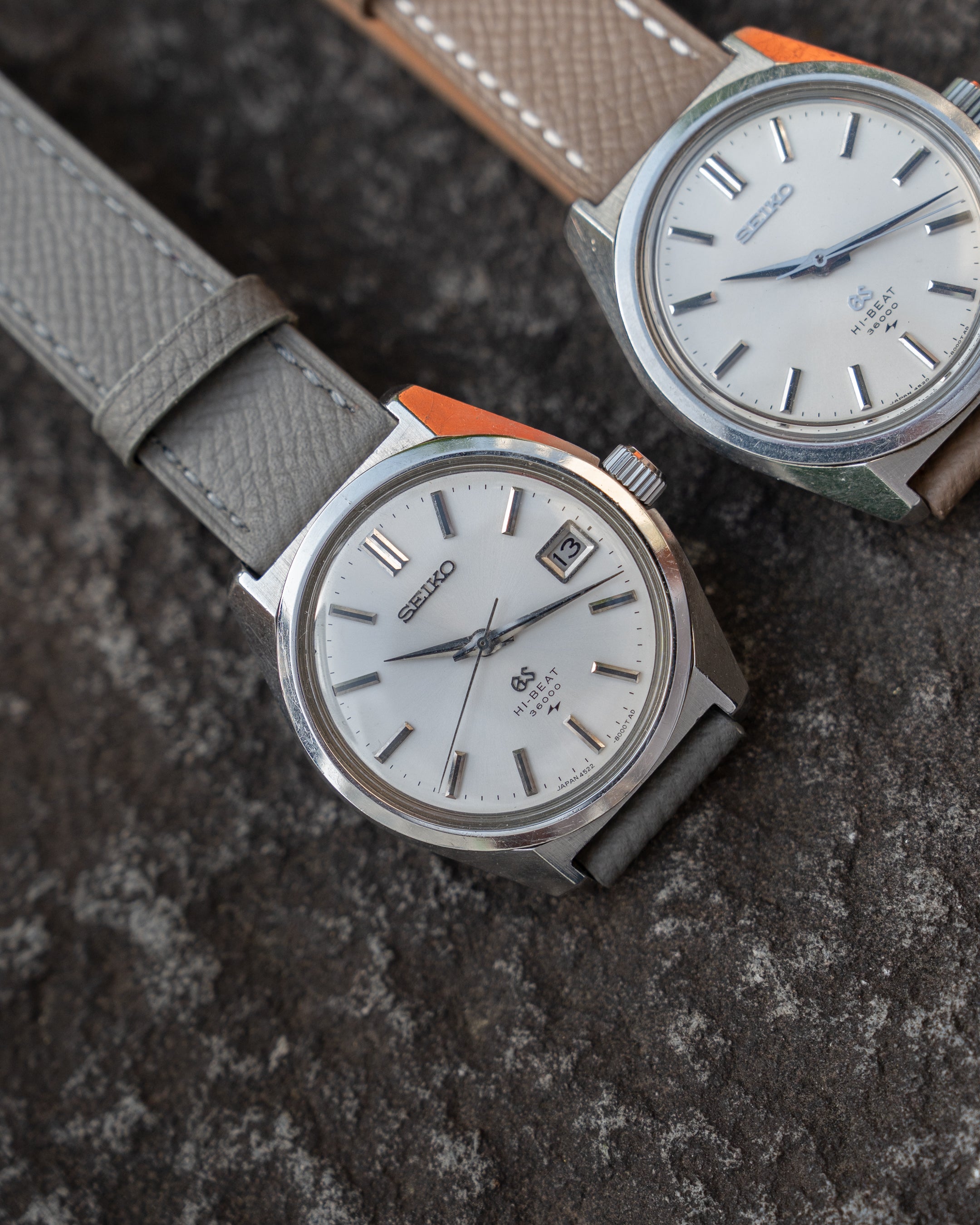 Grand Seiko 4522-8000 hibeat in steel from 1968 October