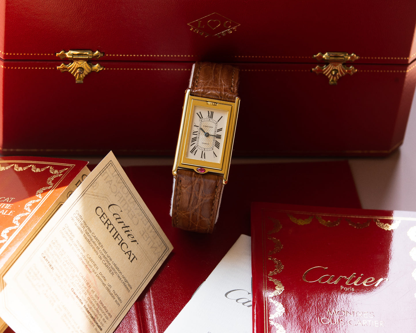 Cartier Tank Basculante - I Love Cartier 150th Anniversary - Limited edition 150