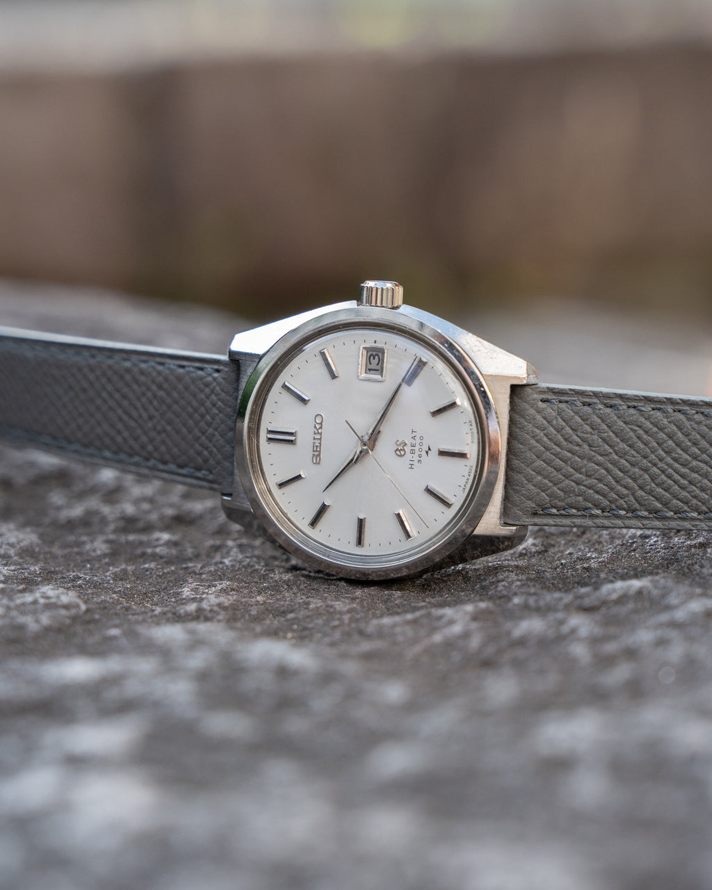 Grand Seiko 4522-8000 hibeat in steel from 1968 October