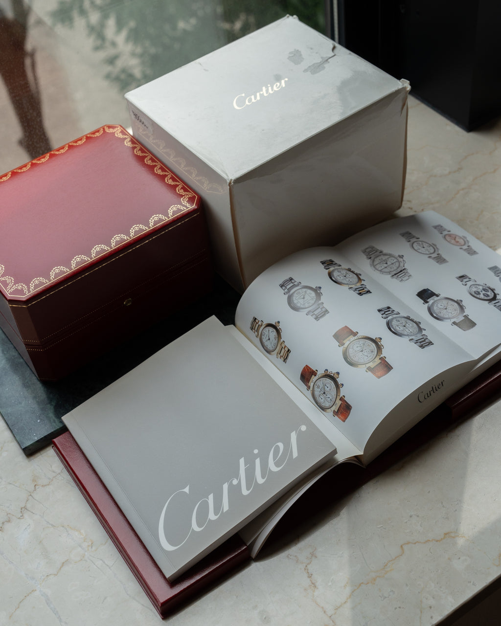 Cartier Pasha ref. 2547 chronograph in white gold - Milan limited edition