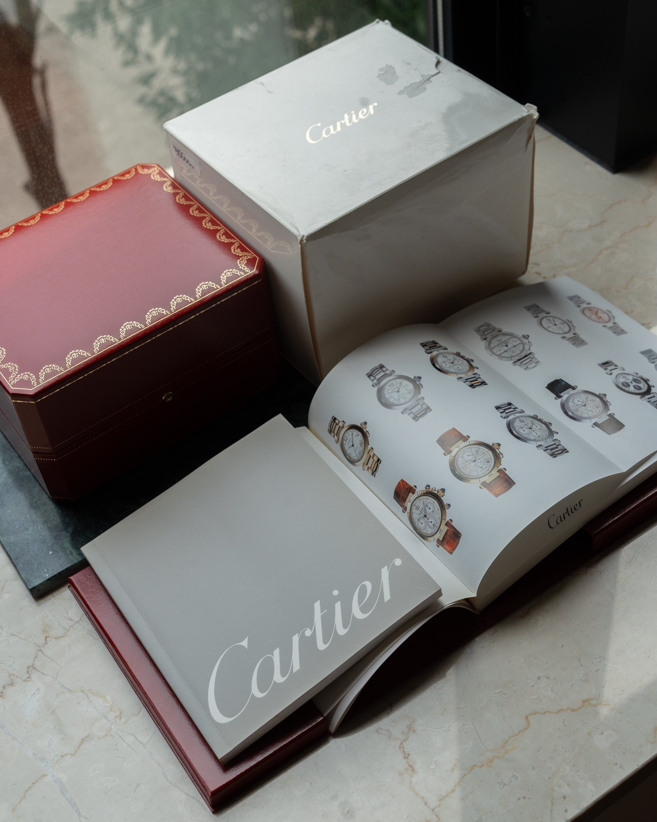 Cartier Pasha ref. 2547 chronograph in white gold - Milan limited edition