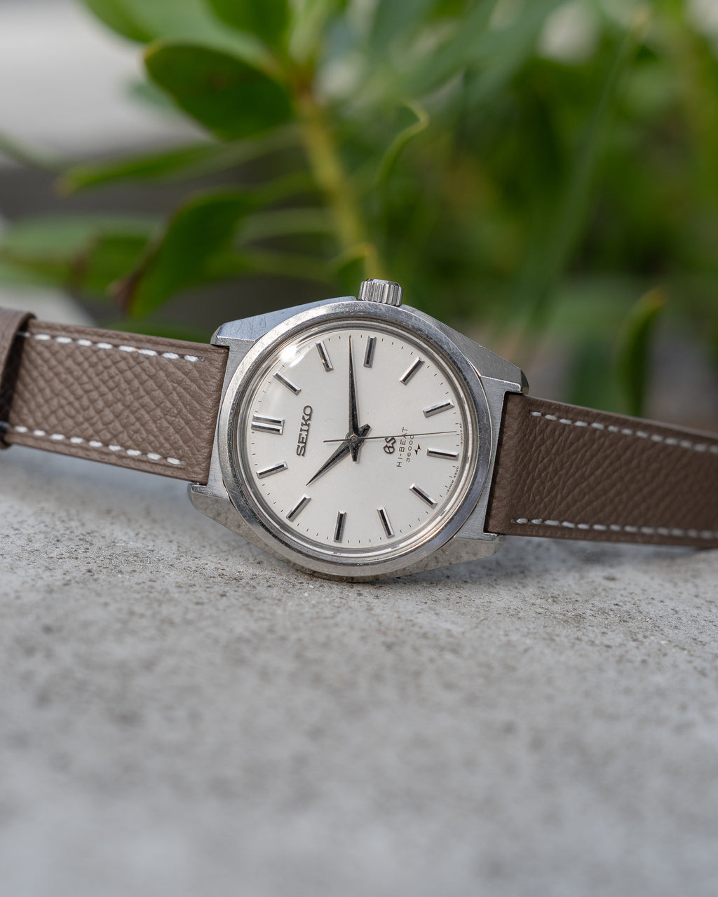 Grand Seiko 4520-8000 hibeat in Steel from September 1968