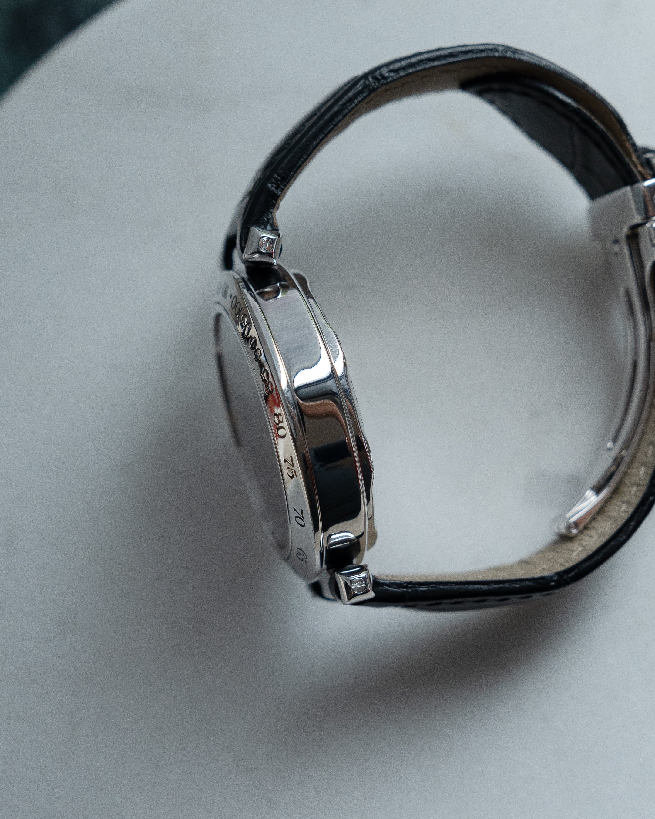 Cartier Pasha ref. 2547 chronograph in white gold - Milan limited edition