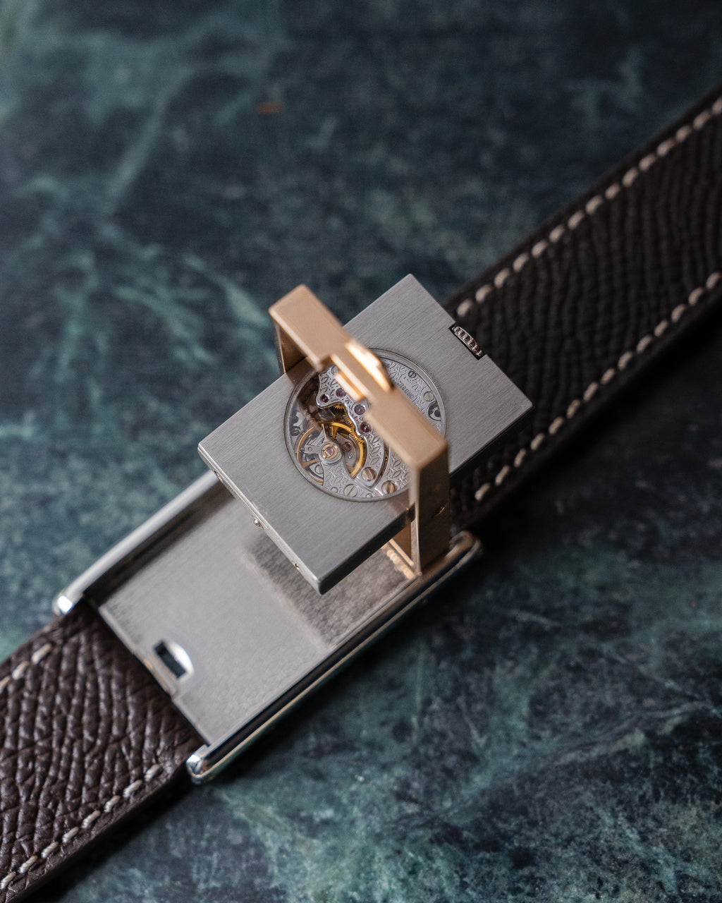 Cartier Tank Basculante CPCP "Collection Prive", ref 2500E in Platinum & Rose Gold (Price on Request)