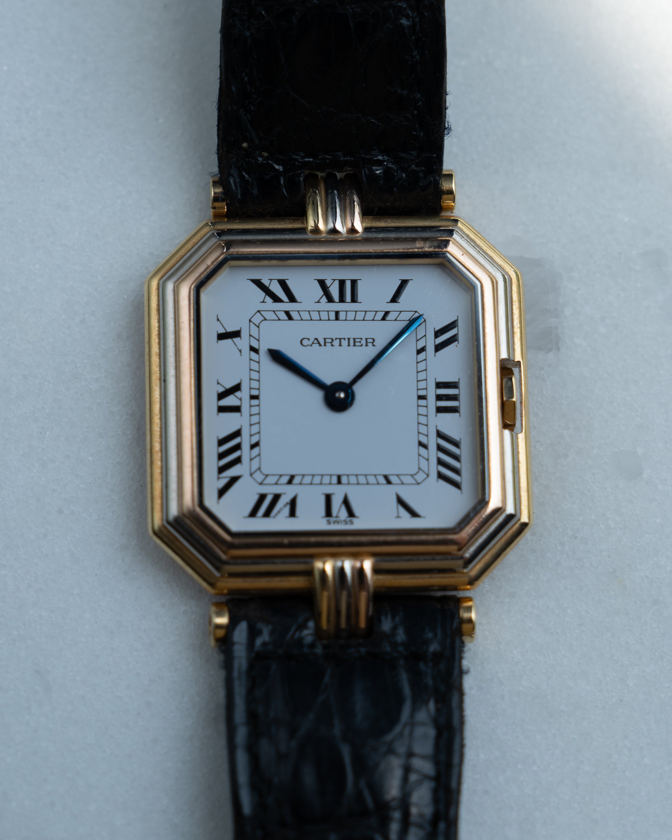 Cartier Ceinture Trinity in Yellow, Rose, White Gold- LM size, box & papers