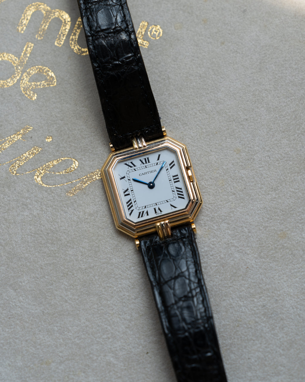 Cartier Ceinture Trinity in Yellow, Rose, White Gold- LM size, box & papers