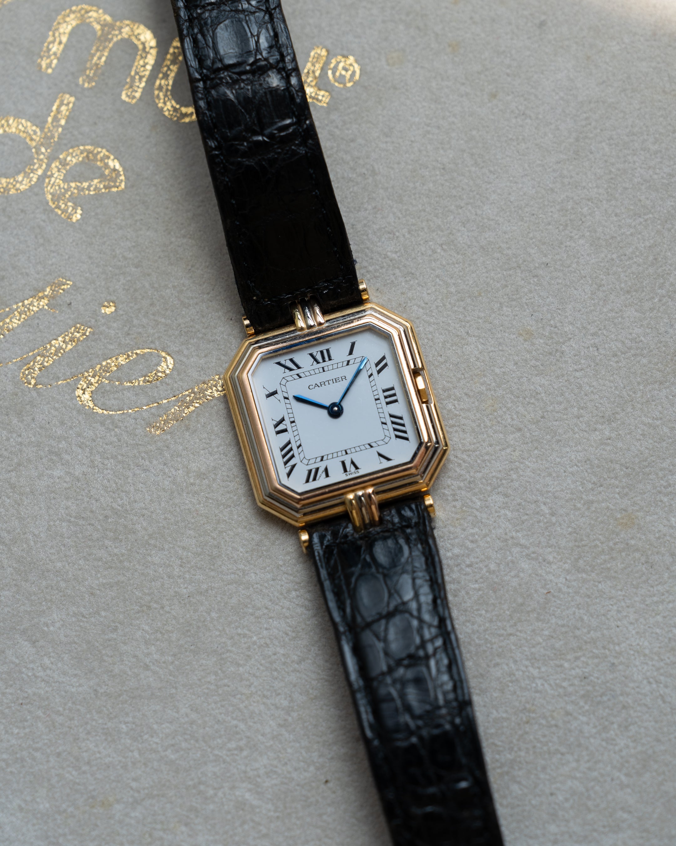 Cartier Ceinture Trinity in Yellow, Rose, White Gold- LM size, box & papers