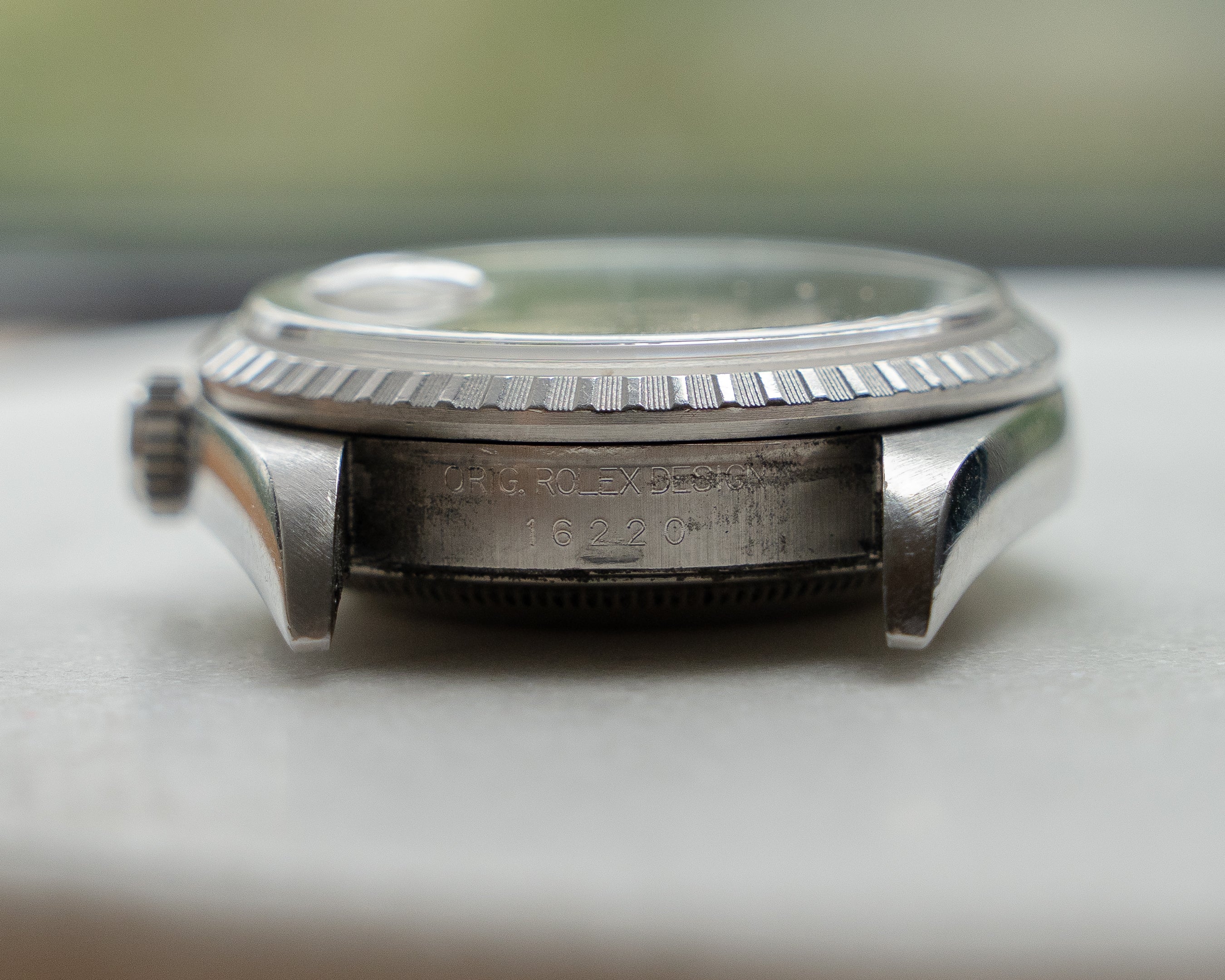 Rolex Datejust ref. 16220 in steel, silver dial, oyster bracelet ref 78360