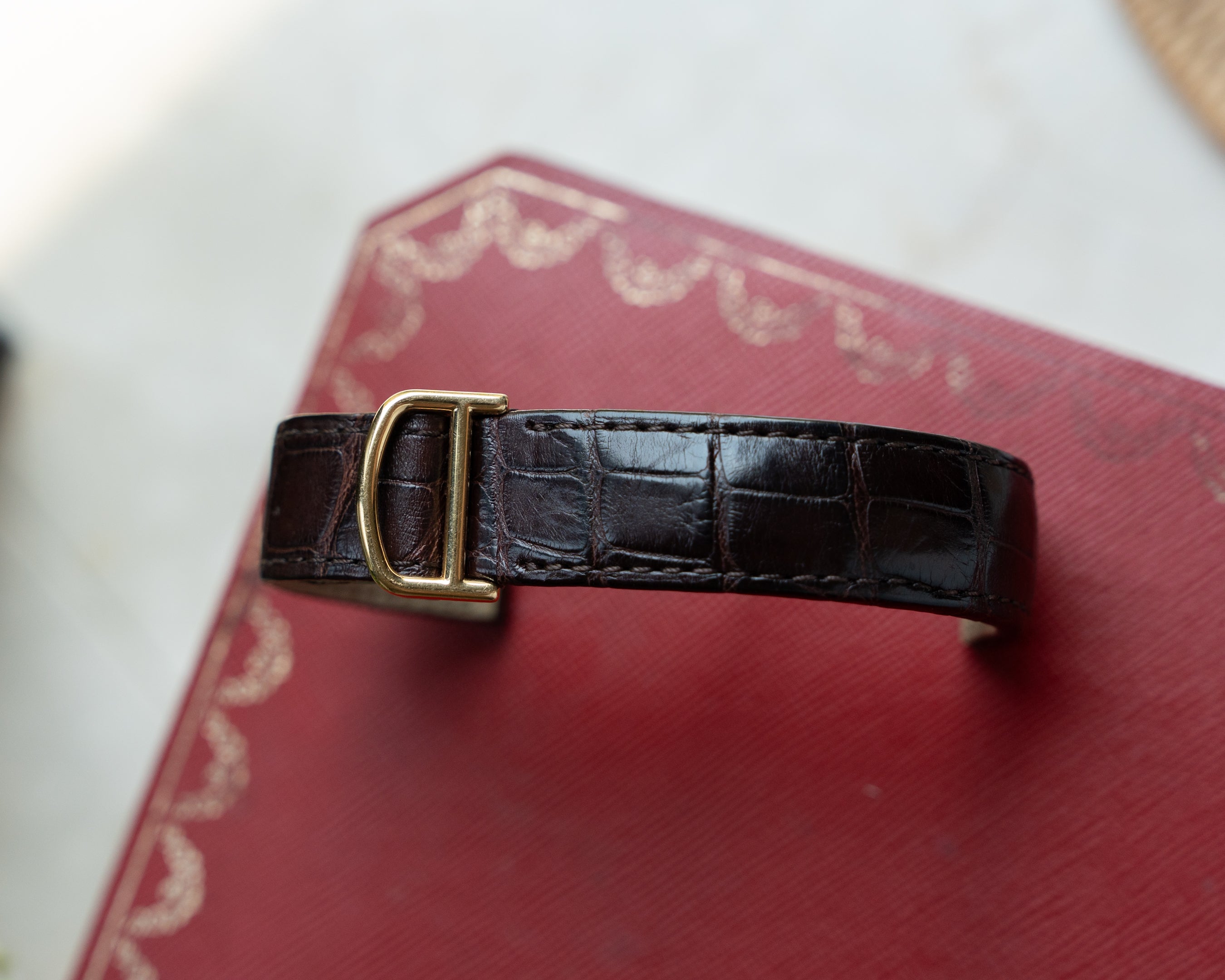 Cartier Tortue CPCP "Collection Prive", LM in Yellow Gold, ref 2496, box and papers