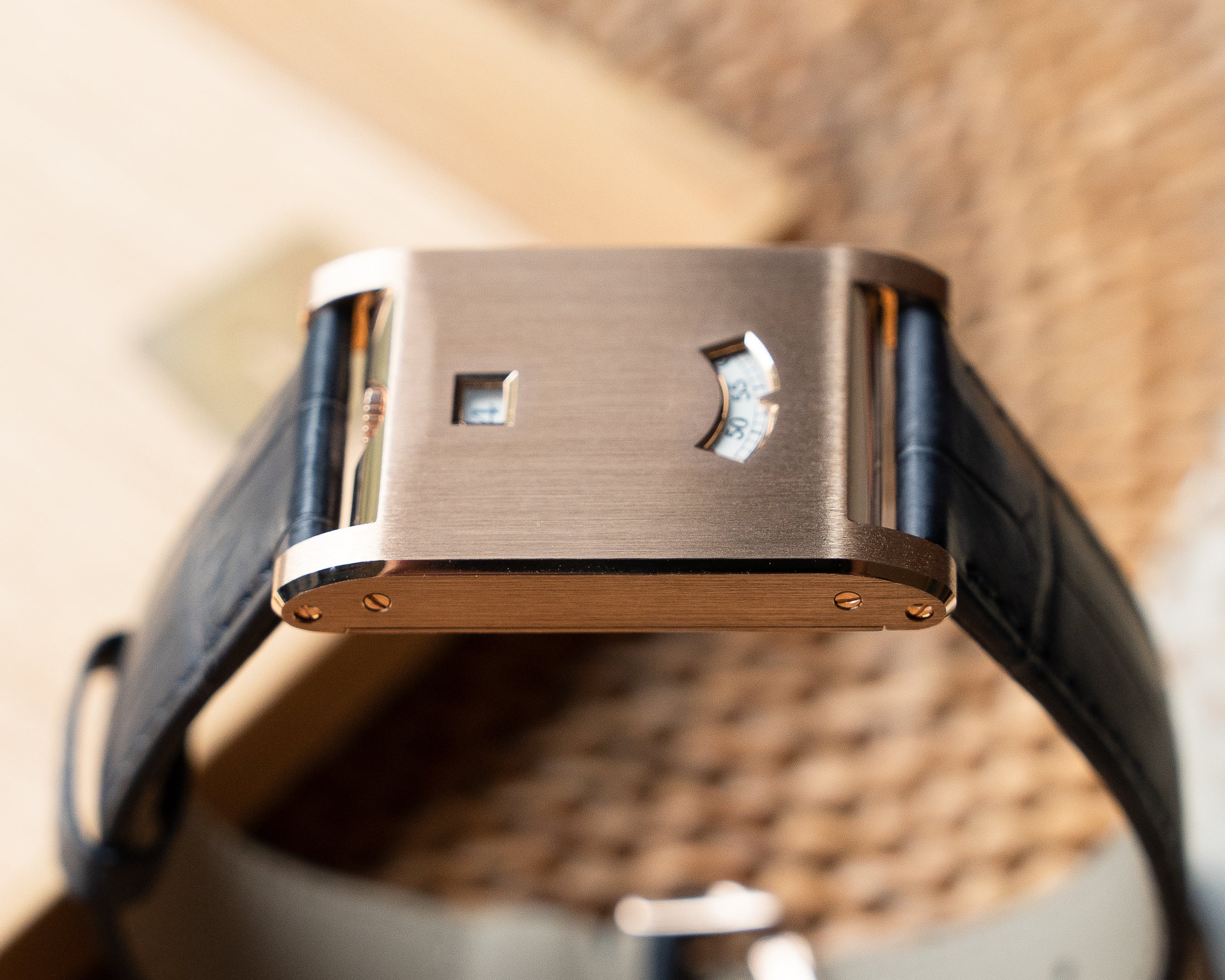Cartier Privé Tank à Guichets in Rose Gold ref. WGTA0235
