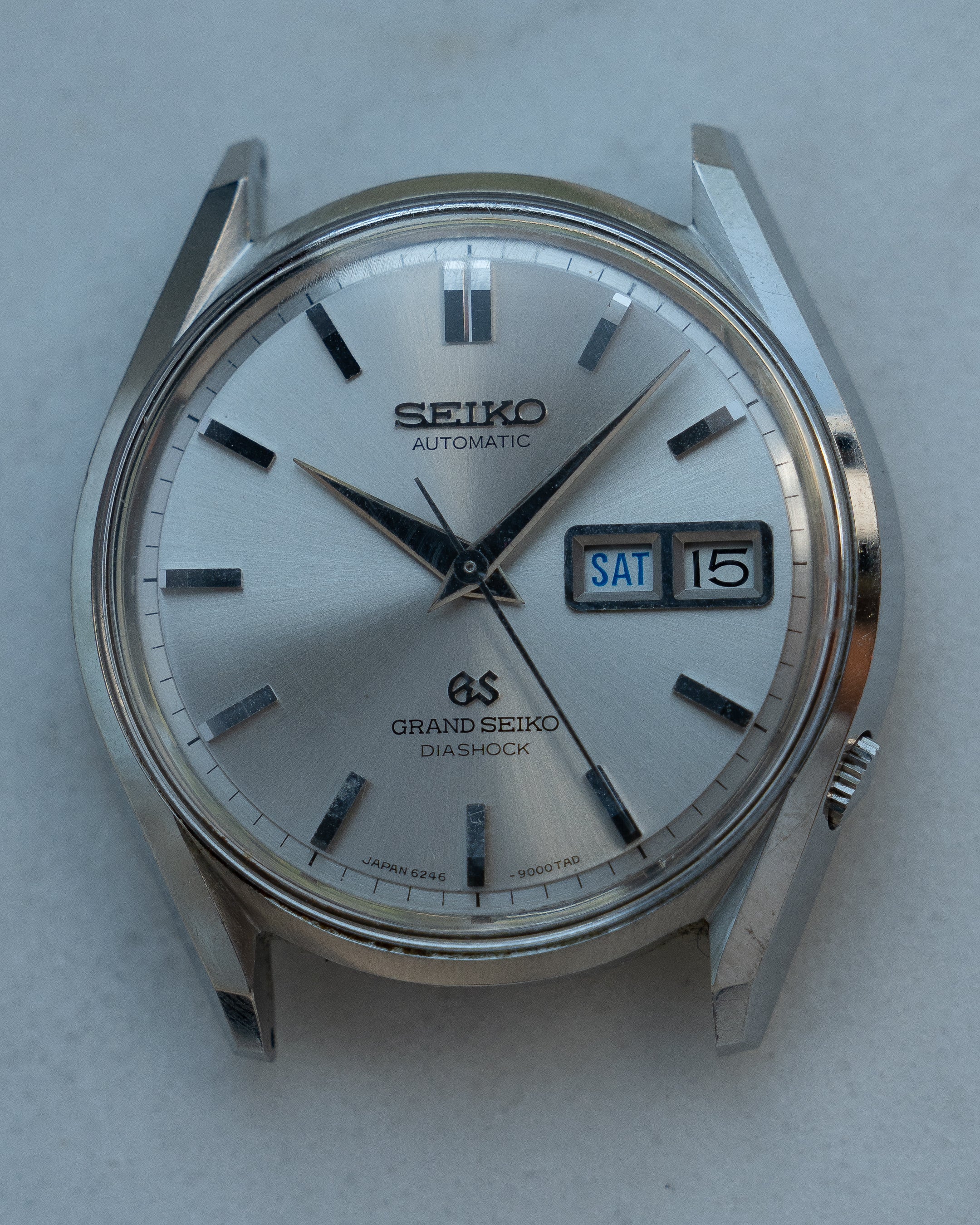 Grand Seiko 6246-9001 in steel from April 1967