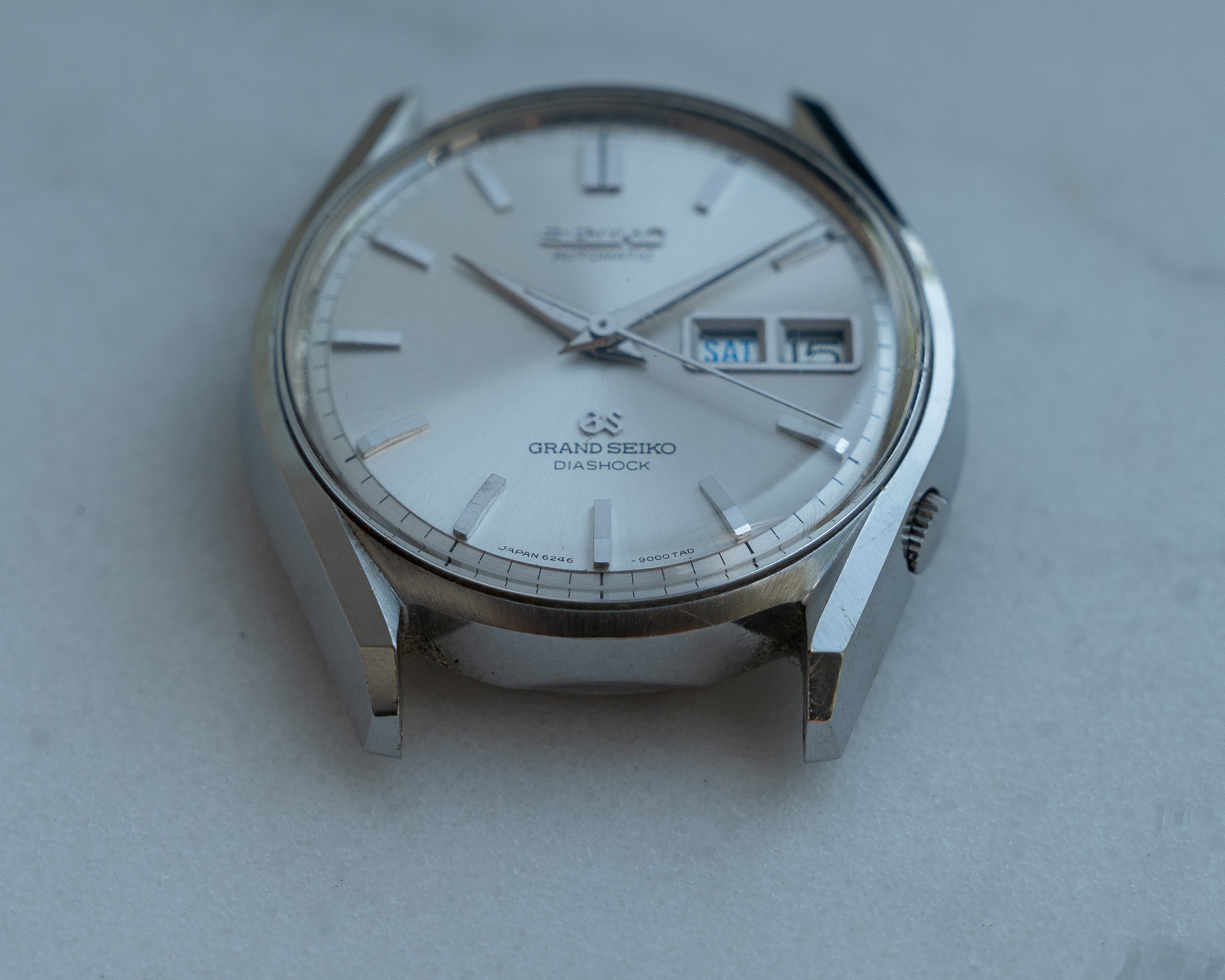 Grand Seiko 6246-9001 in steel from April 1967