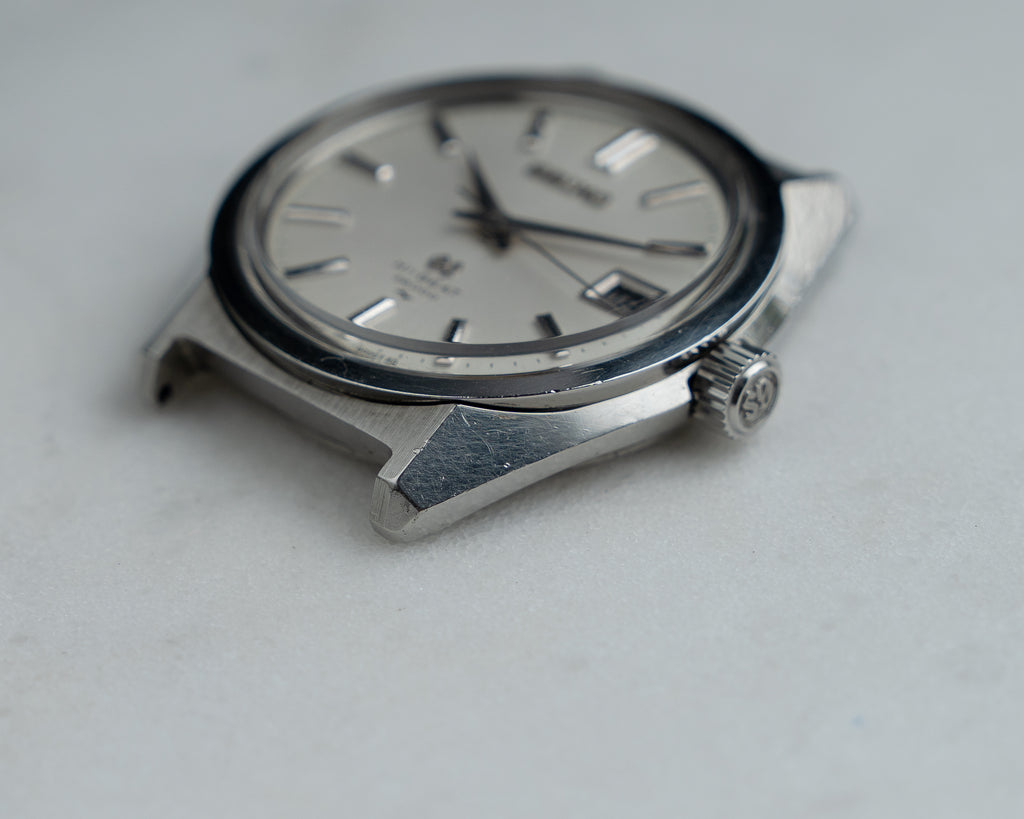 Grand Seiko 4522-8000 hibeat in steel from 1969 January