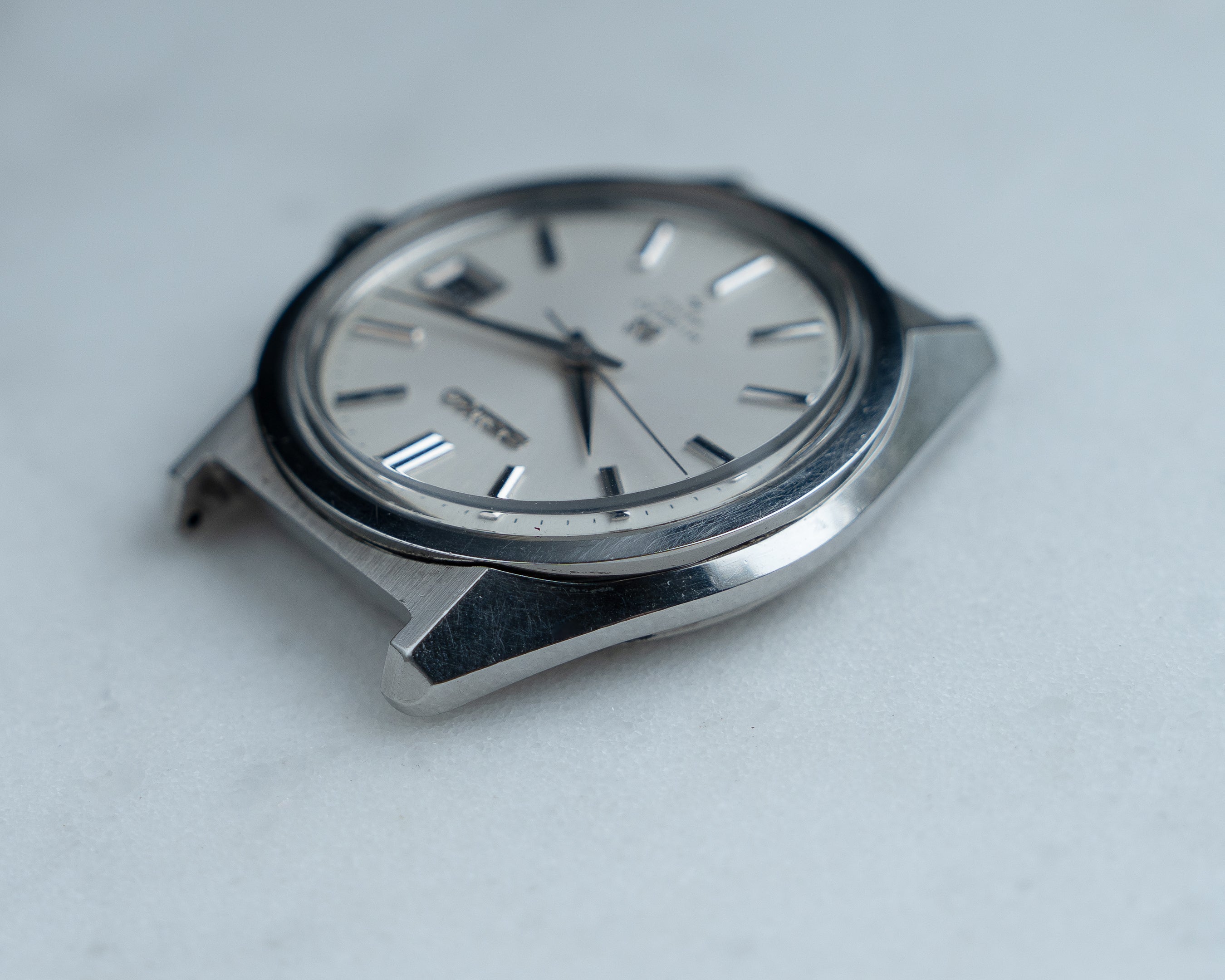 Grand Seiko 4522-8000 hibeat in steel from 1969 January