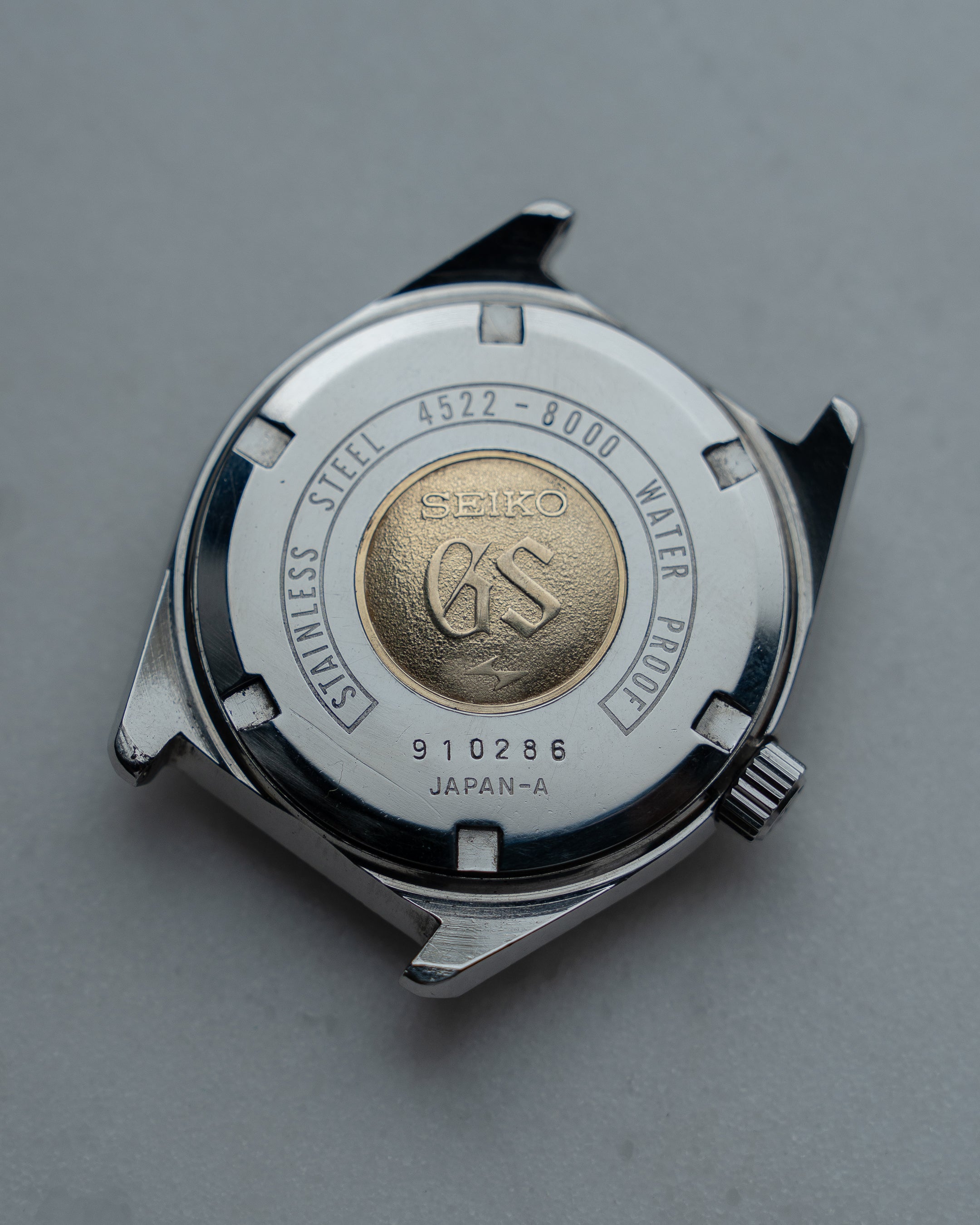 Grand Seiko 4522-8000 hibeat in steel from 1969 January