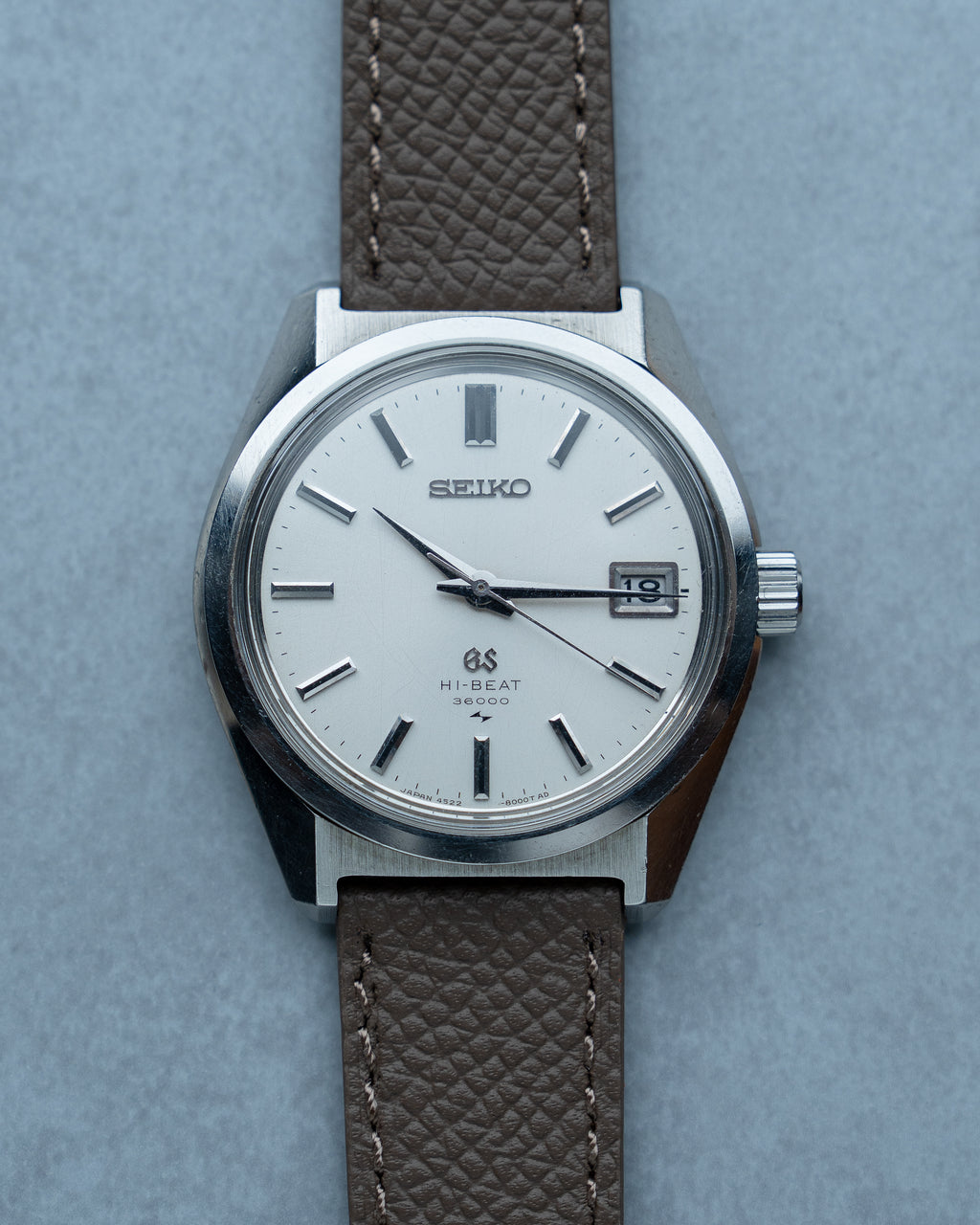 Grand Seiko 4522-8000 hibeat in steel from 1969 January