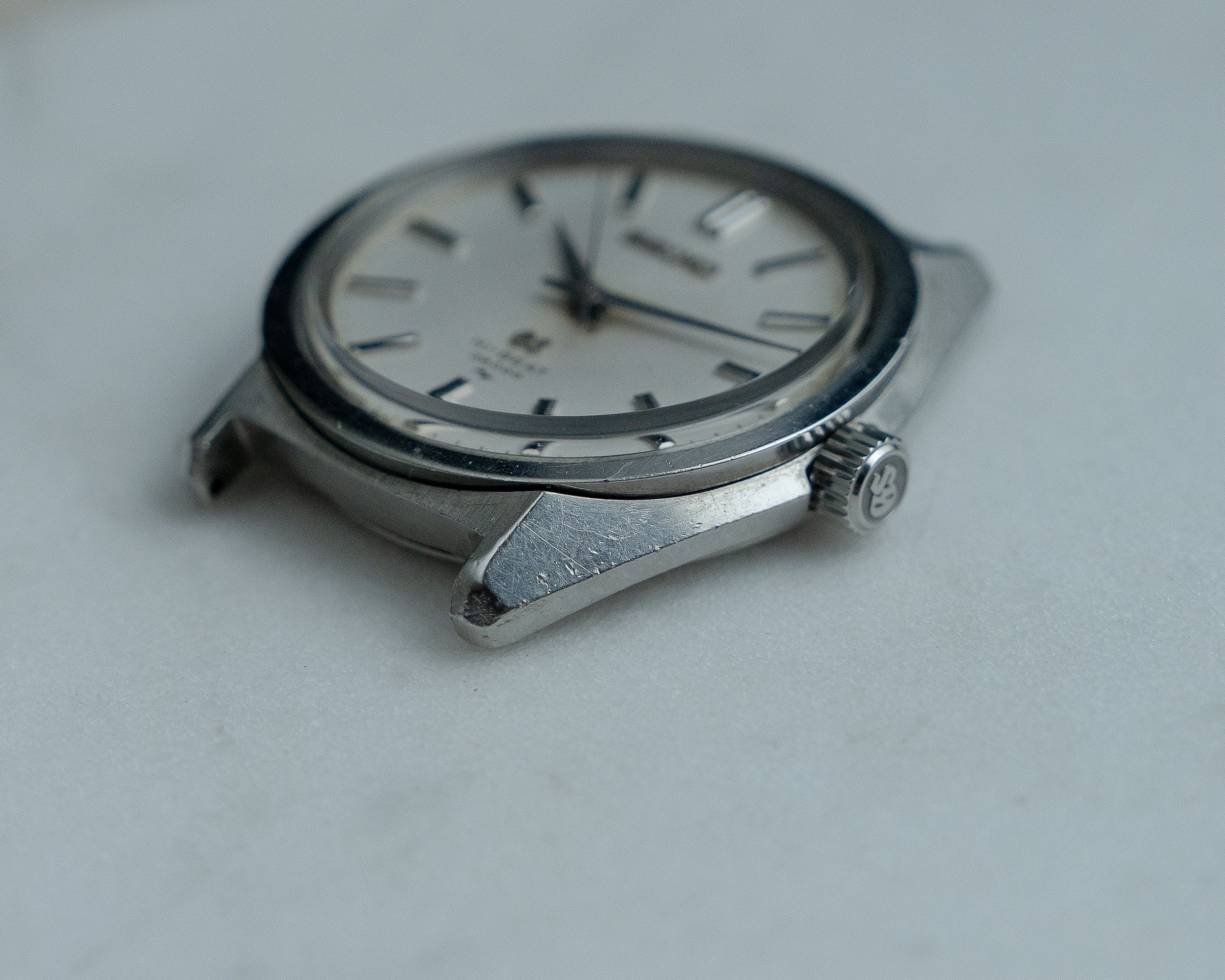 Grand Seiko 4520-8000 in steel, hibeat 1968 September