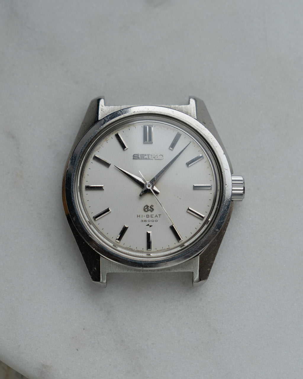 Grand Seiko 4520-8000 in steel, hibeat 1968 September
