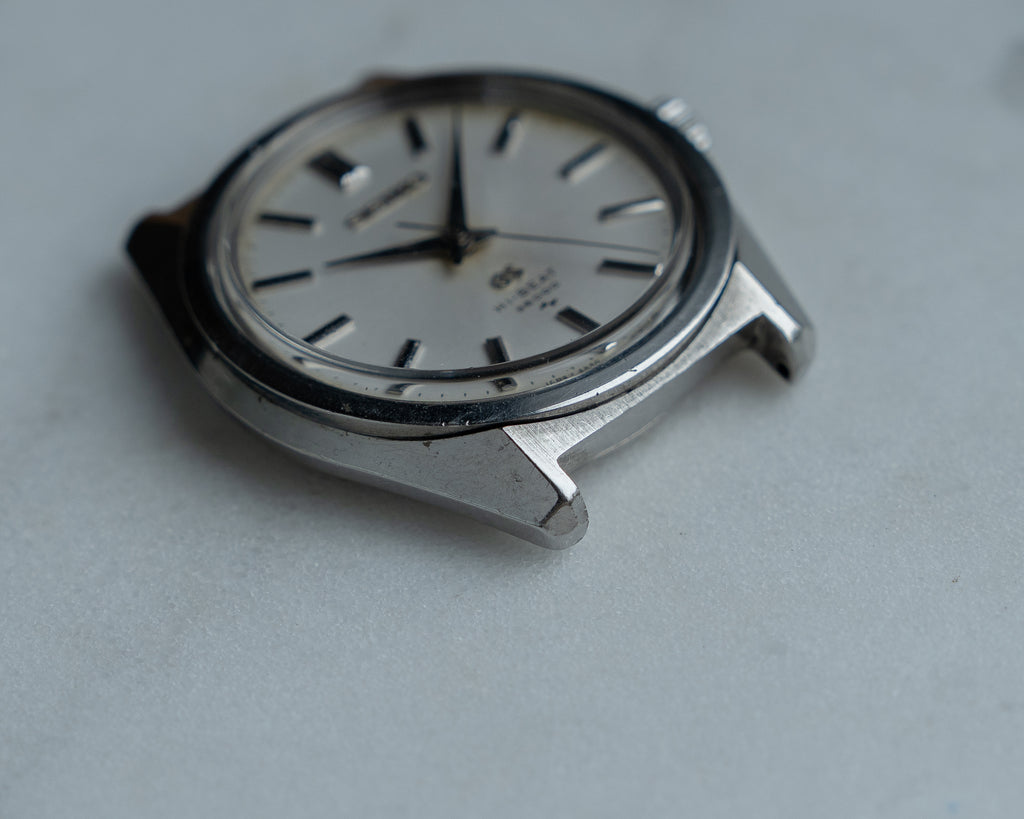 Grand Seiko 4520-8000 in steel, hibeat 1968 September