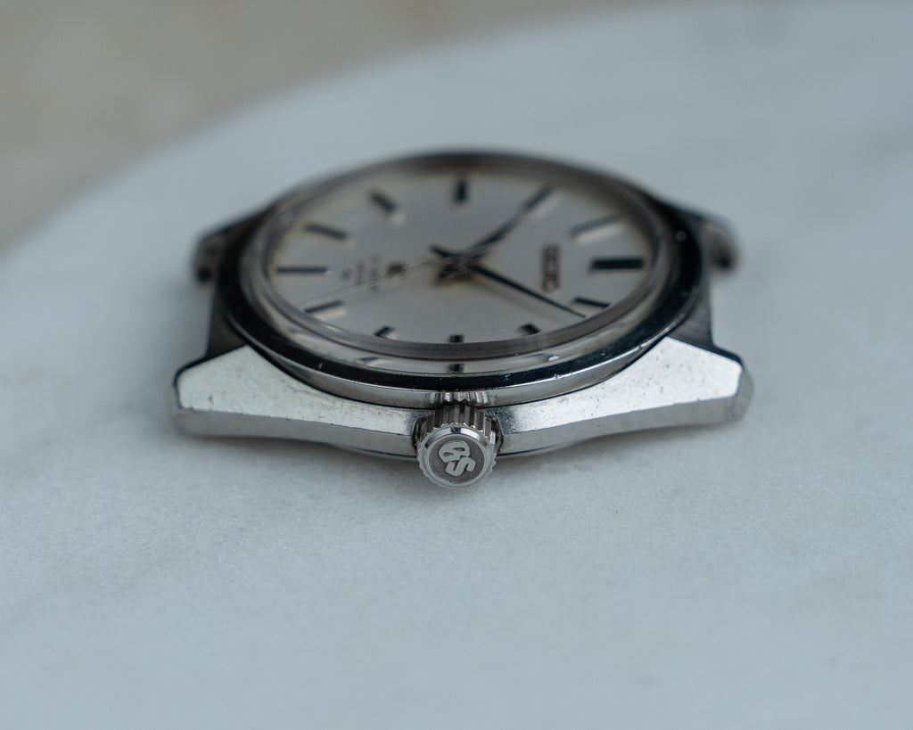 Grand Seiko 4520-8000 in steel, hibeat 1968 September