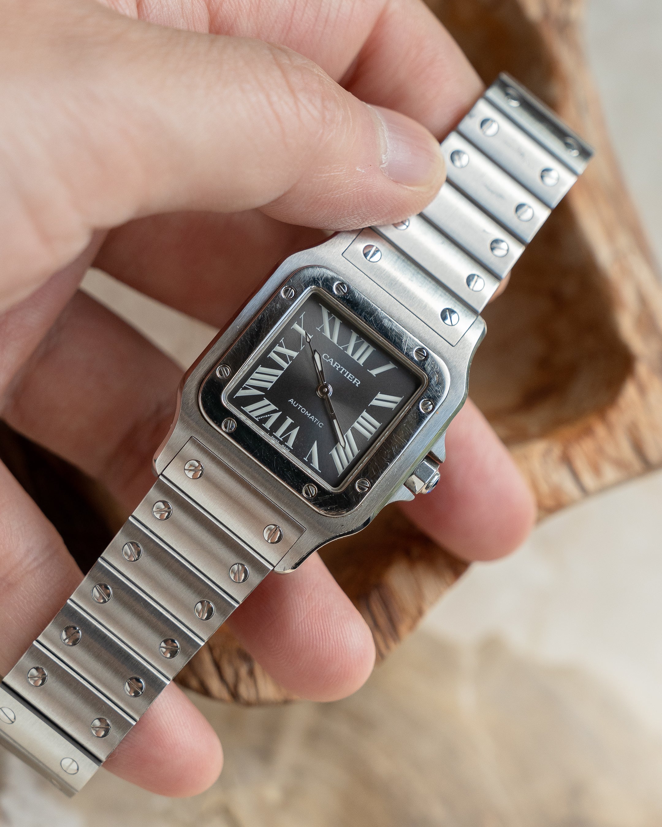 Cartier Santos Galbee ref 2319, SIHH Asia Limited Edition, LM size, full set