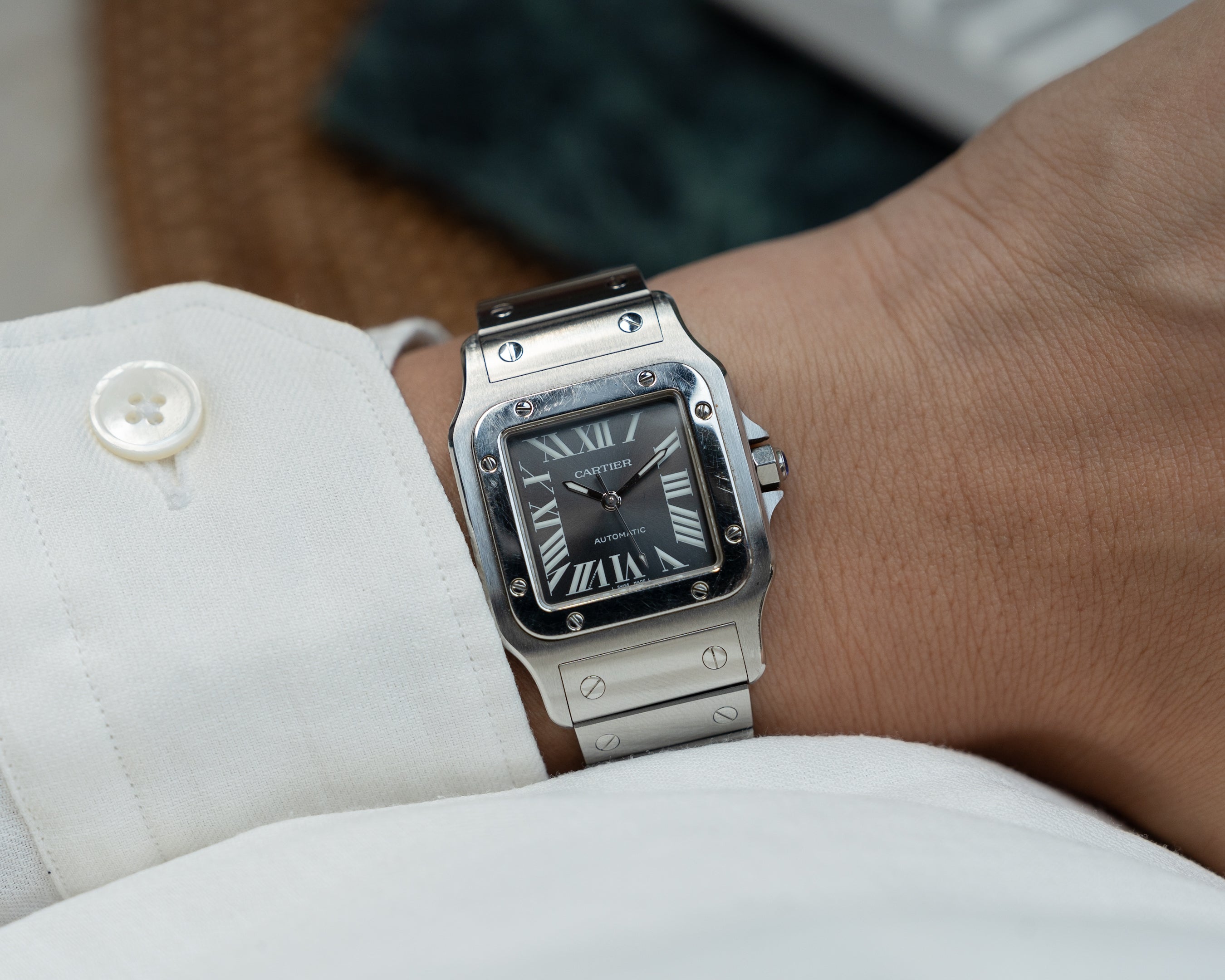 Cartier Santos Galbee ref 2319, SIHH Asia Limited Edition, LM size, full set